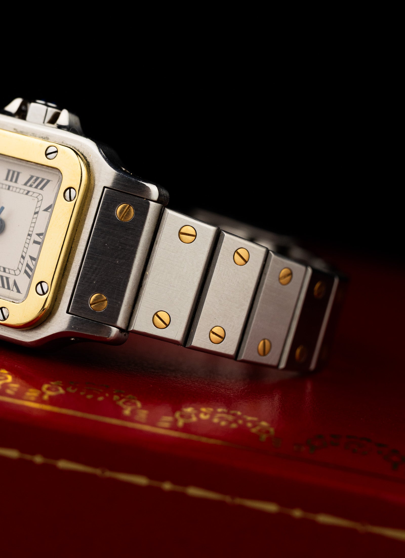 1980s Lady Cartier Santos Bicolor 1170902 Box