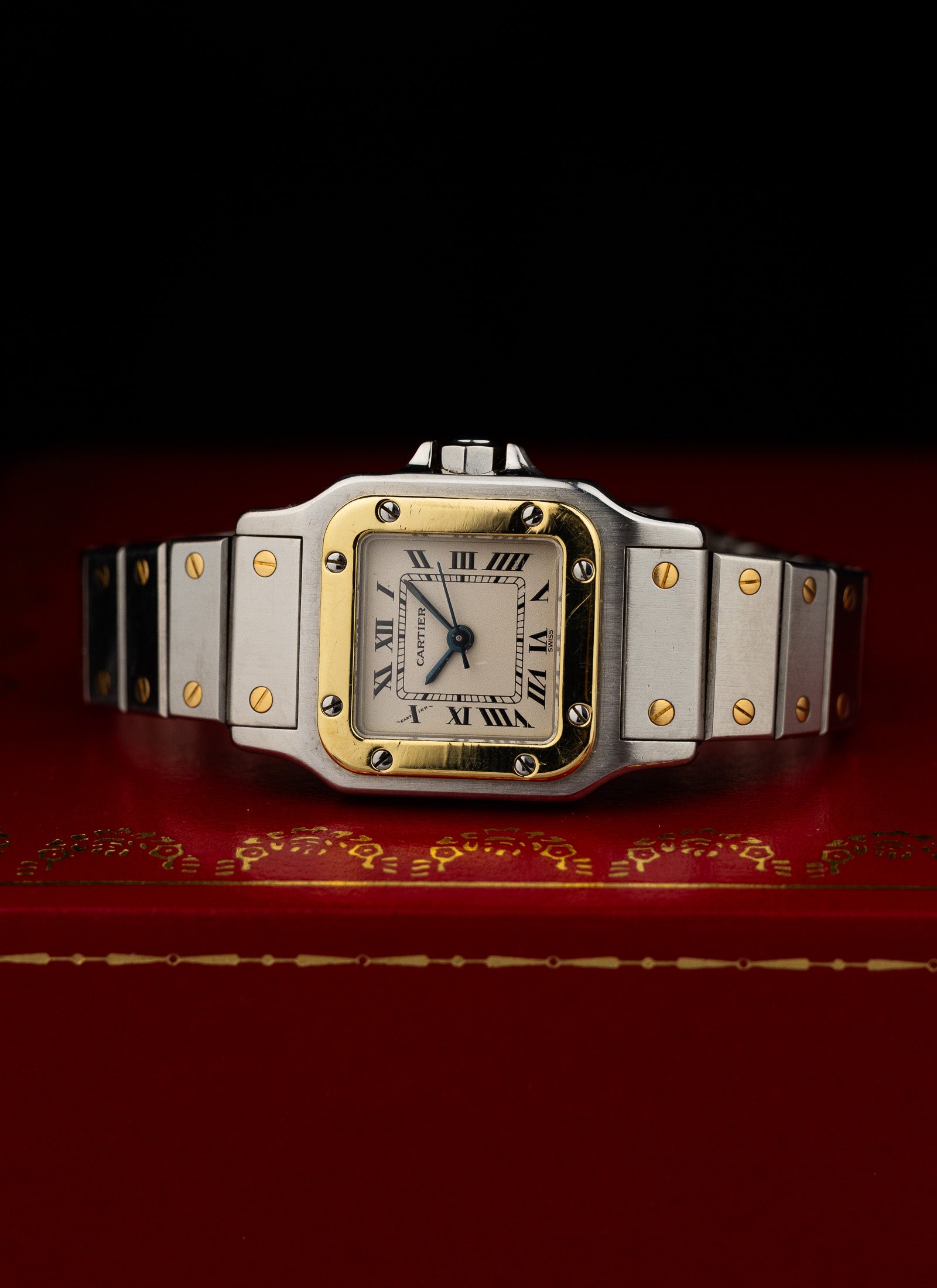 1980s Lady Cartier Santos Bicolor 1170902 Box