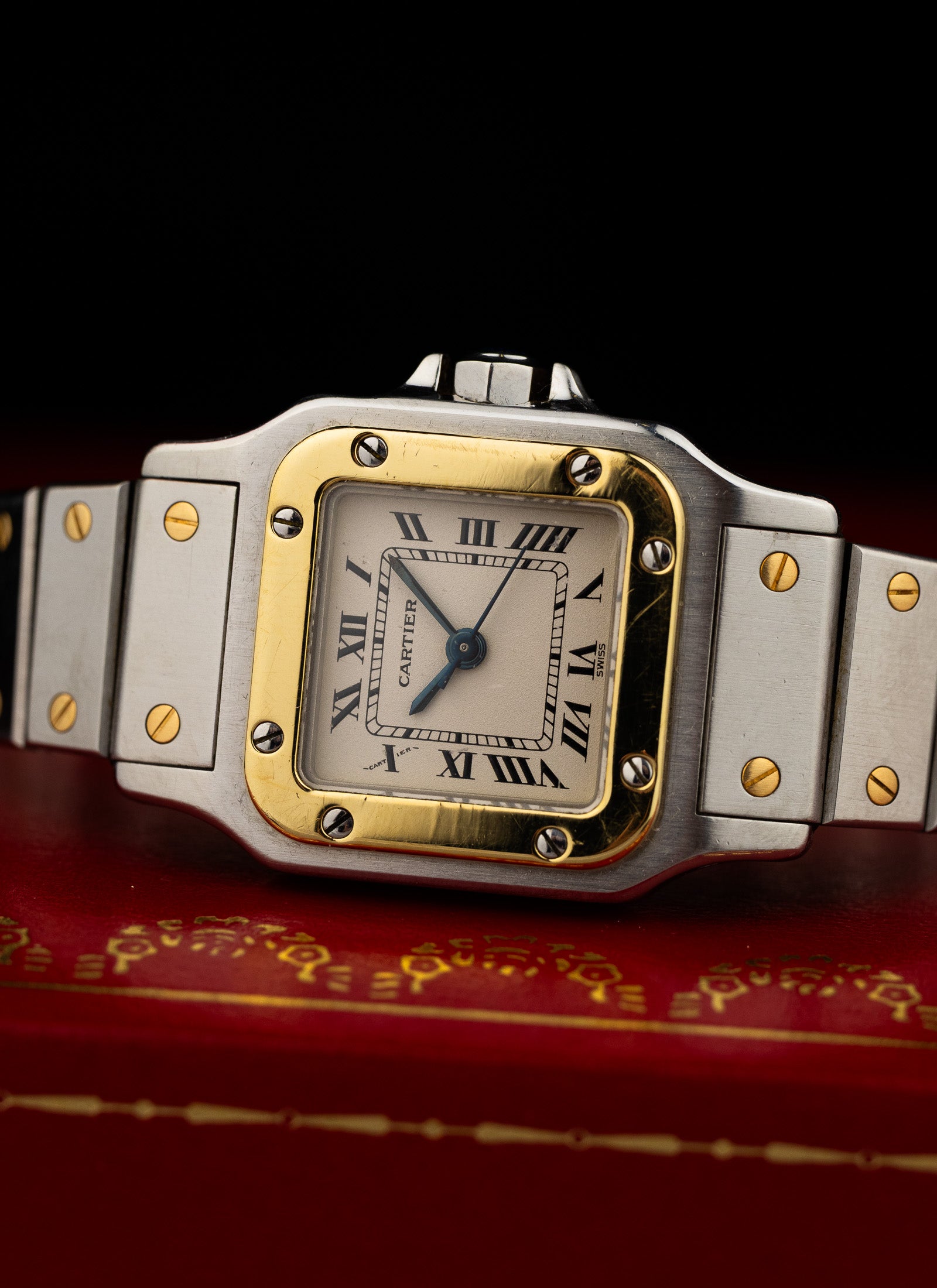 1980s Lady Cartier Santos Bicolor 1170902 Box