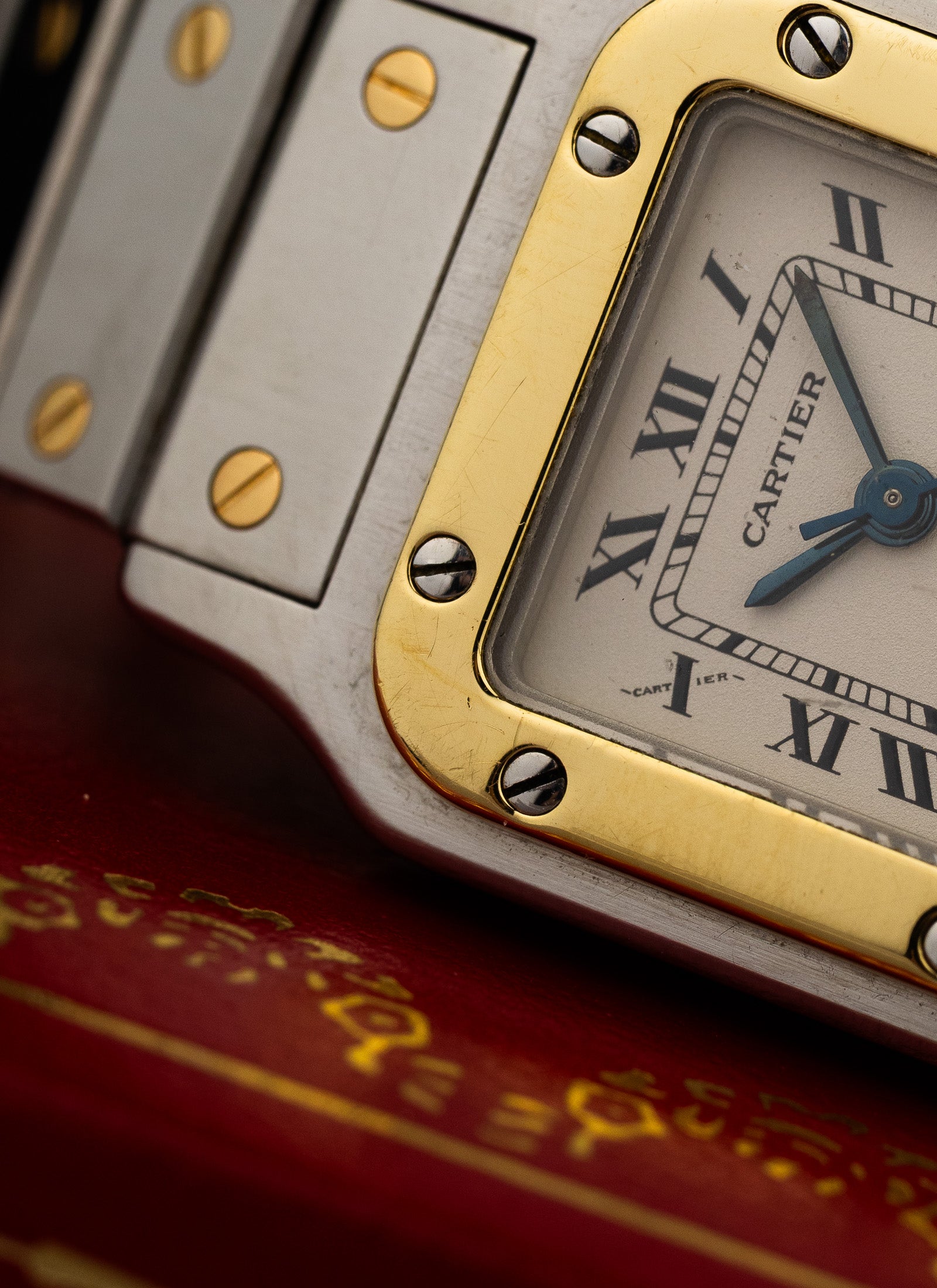 1980s Lady Cartier Santos Bicolor 1170902 Box