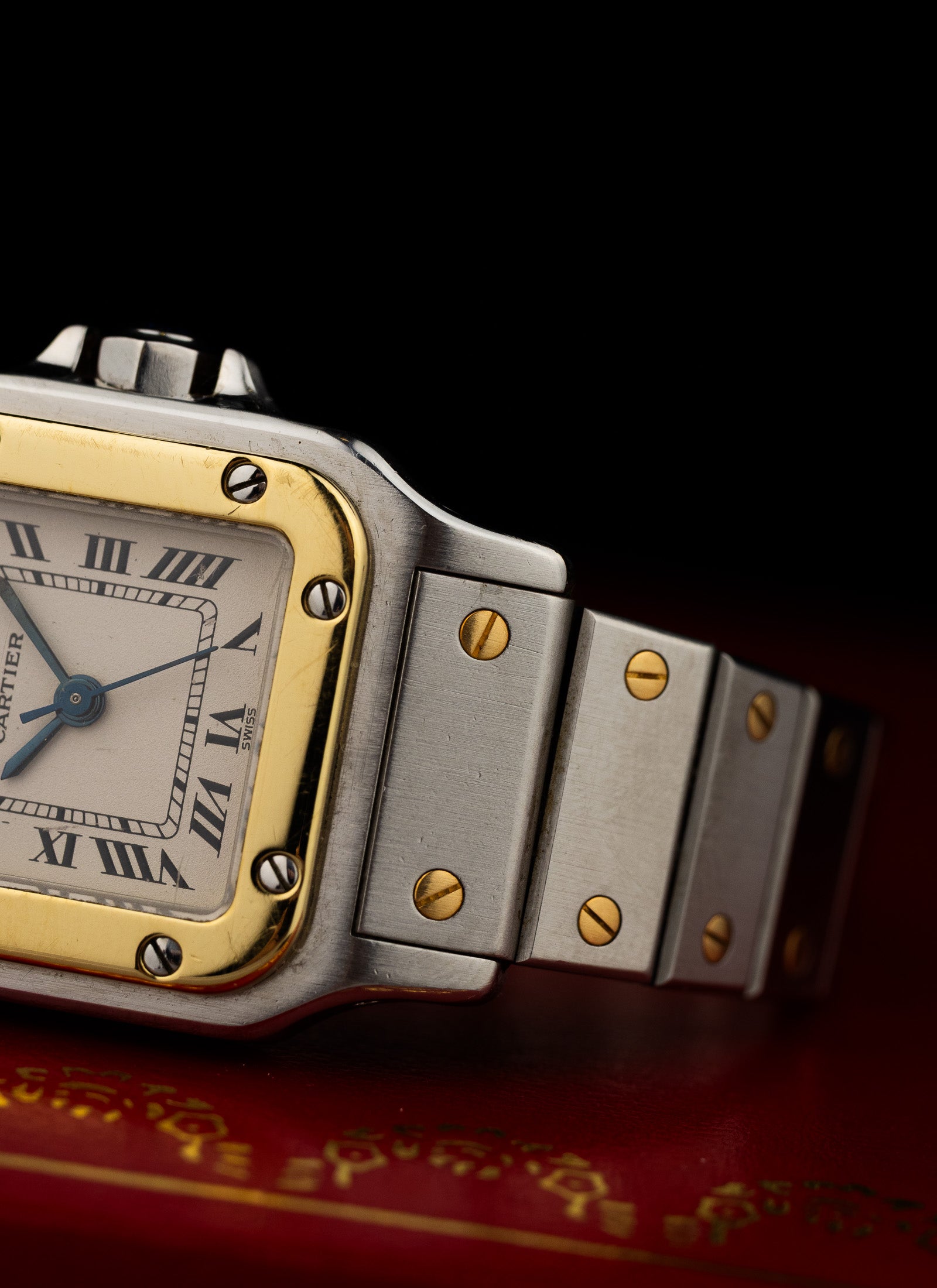 1980s Lady Cartier Santos Bicolor 1170902 Box