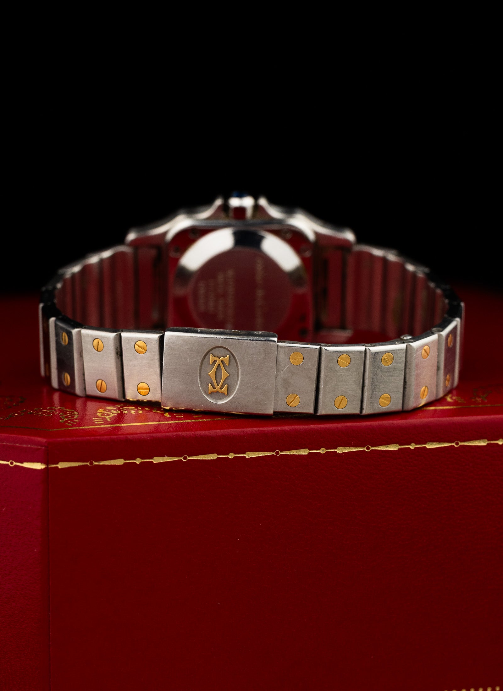 1980s Lady Cartier Santos Bicolor 1170902 Box