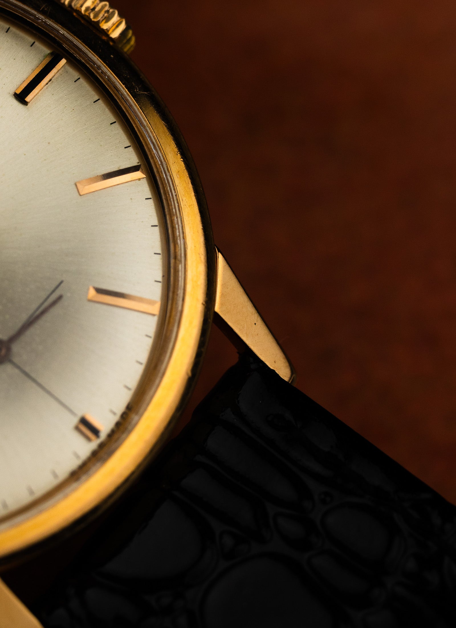 1962 18K Omega Rose Gold 14715-62 cal. 268 Serviced