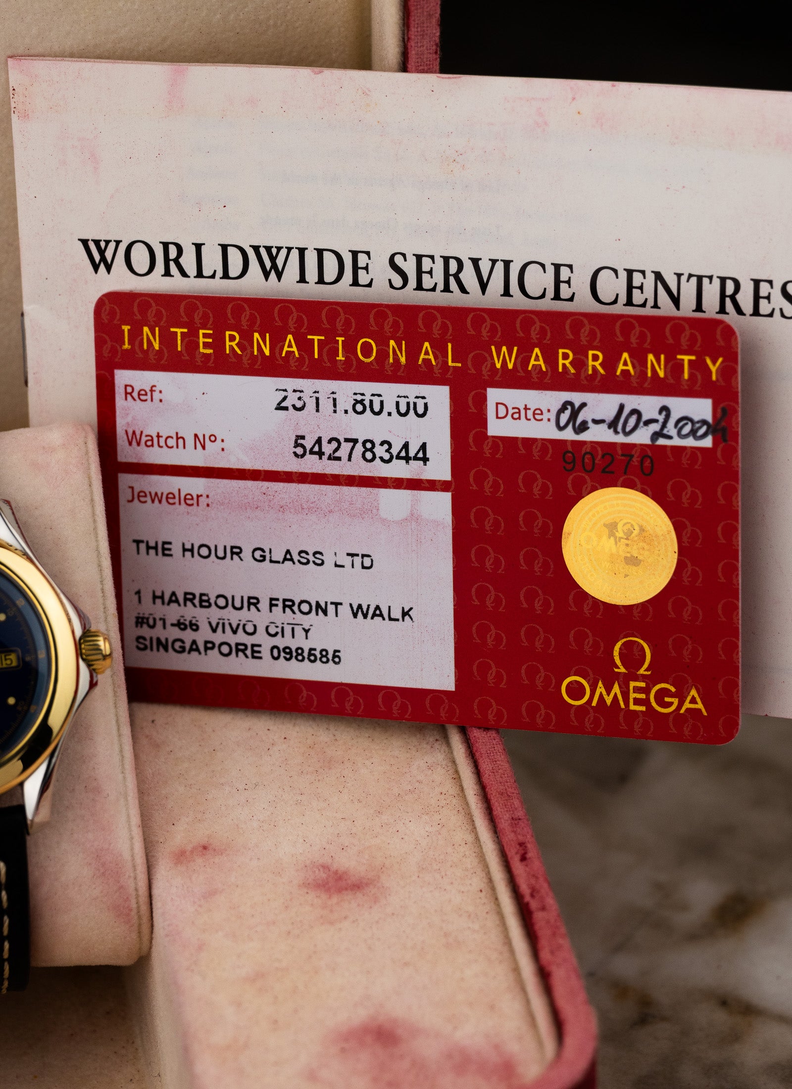 1993 Omega Seamaster 120m Bicolor 2311.80 Full Set