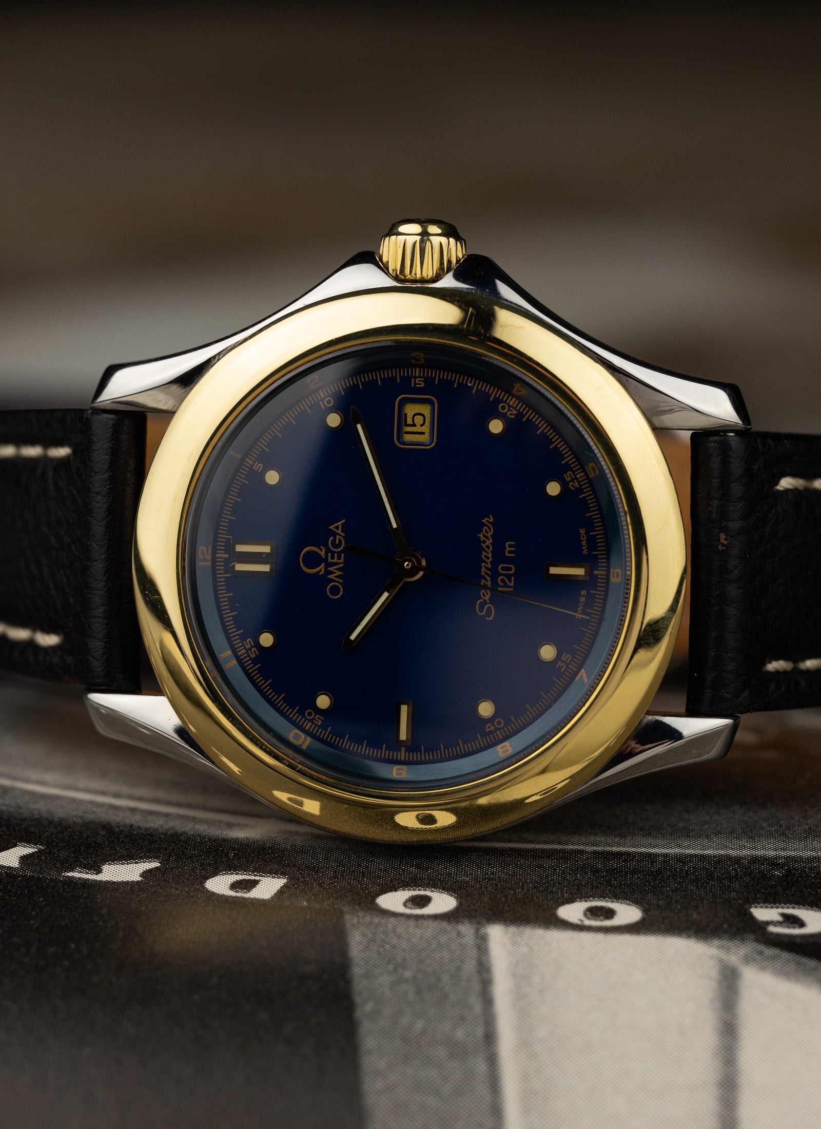 1993 Omega Seamaster 120m Bicolor 2311.80 Full Set