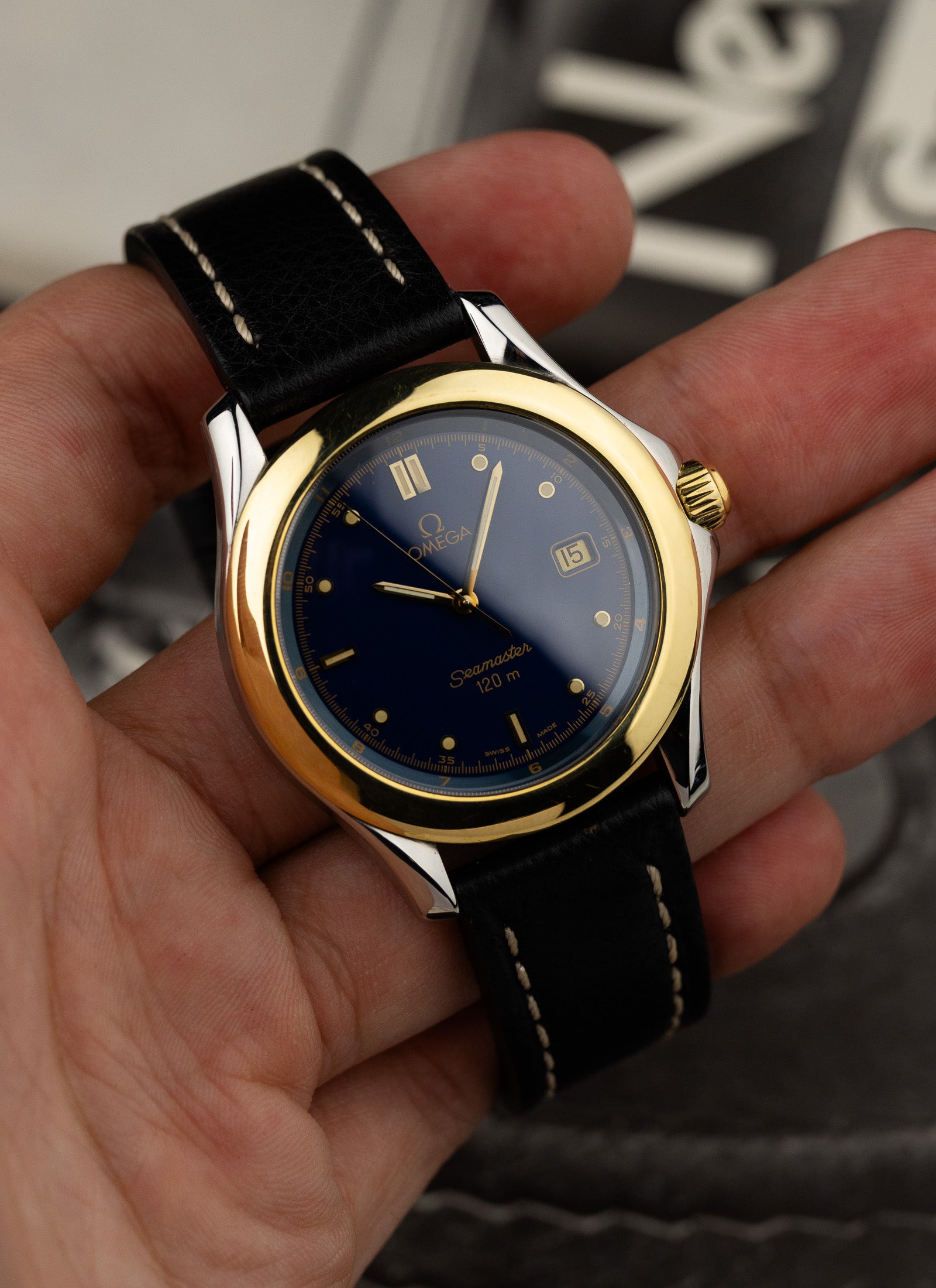 1993 Omega Seamaster 120m Bicolor 2311.80 Full Set