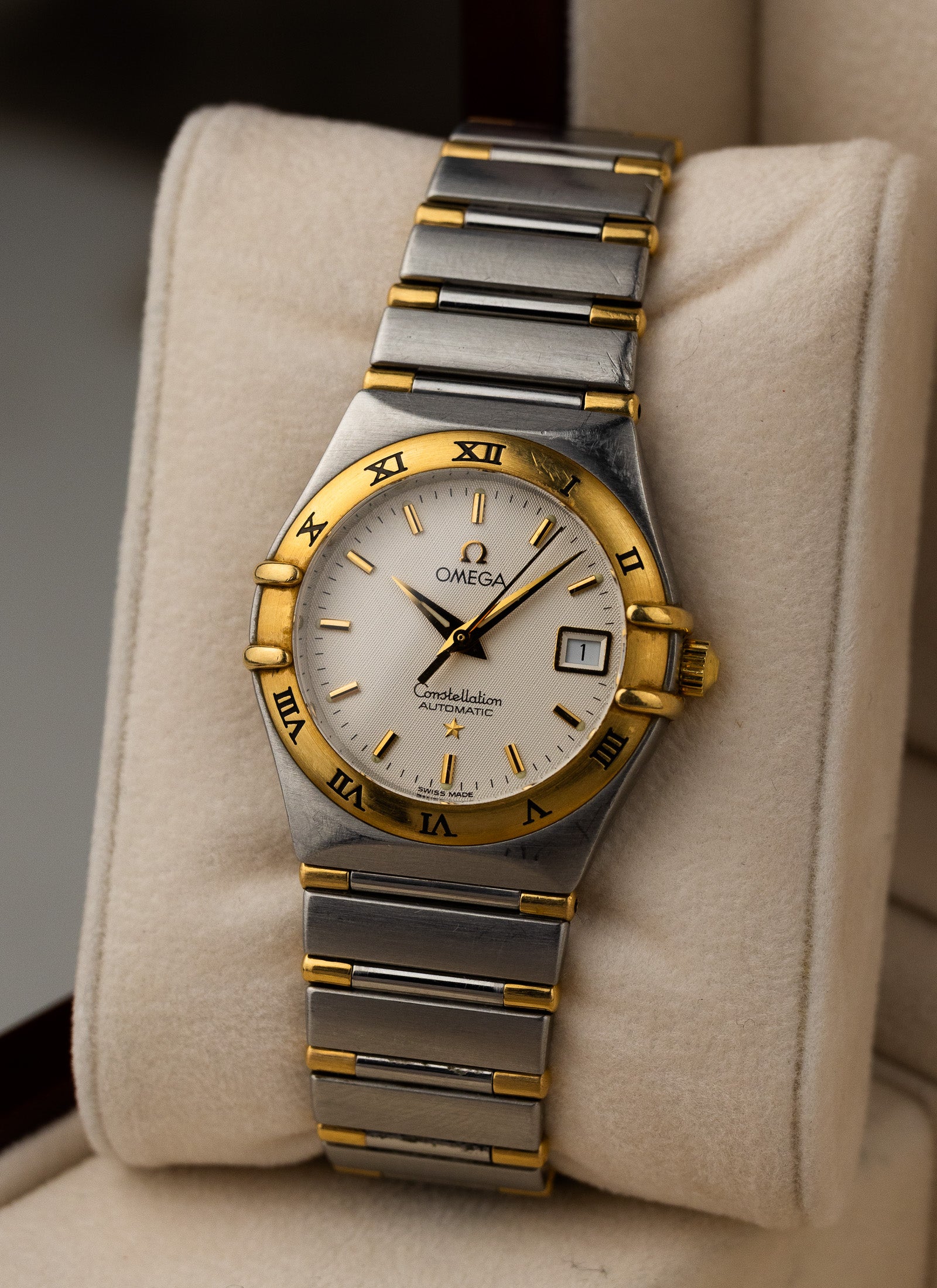 1995 Lady Omega Constellation Bicolor 766.1201 cal. 2520 Box
