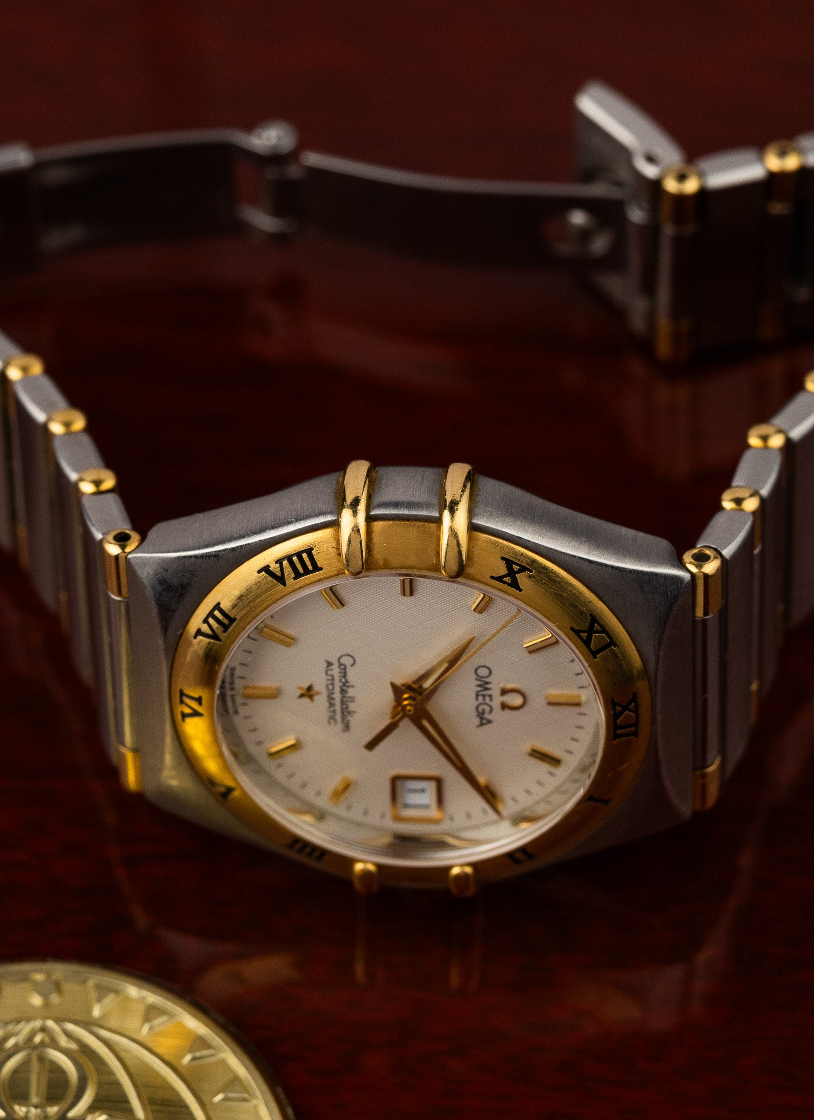 1995 Lady Omega Constellation Bicolor 766.1201 cal. 2520 Box