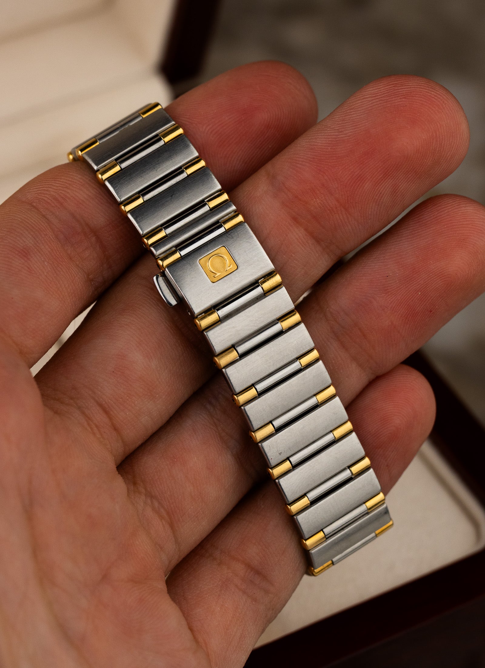 1995 Lady Omega Constellation Bicolor 766.1201 cal. 2520 Box