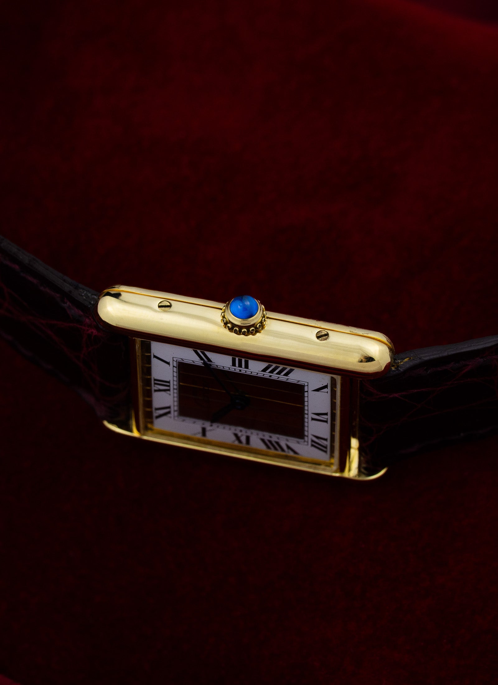 1990s Cartier Must Tank Trinity 590005 Travel Pouch