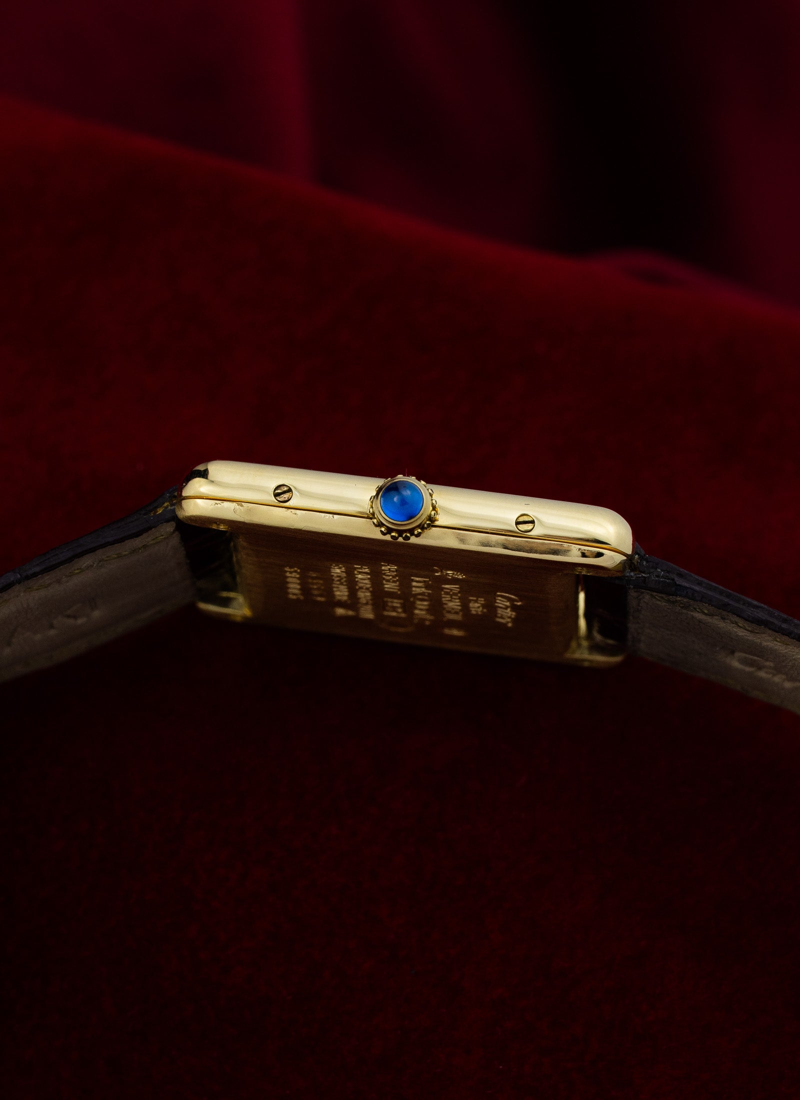 1990s Cartier Must Tank Trinity 590005 Travel Pouch