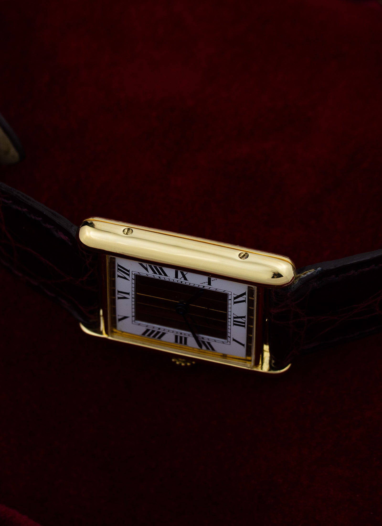1990s Cartier Must Tank Trinity 590005 Travel Pouch