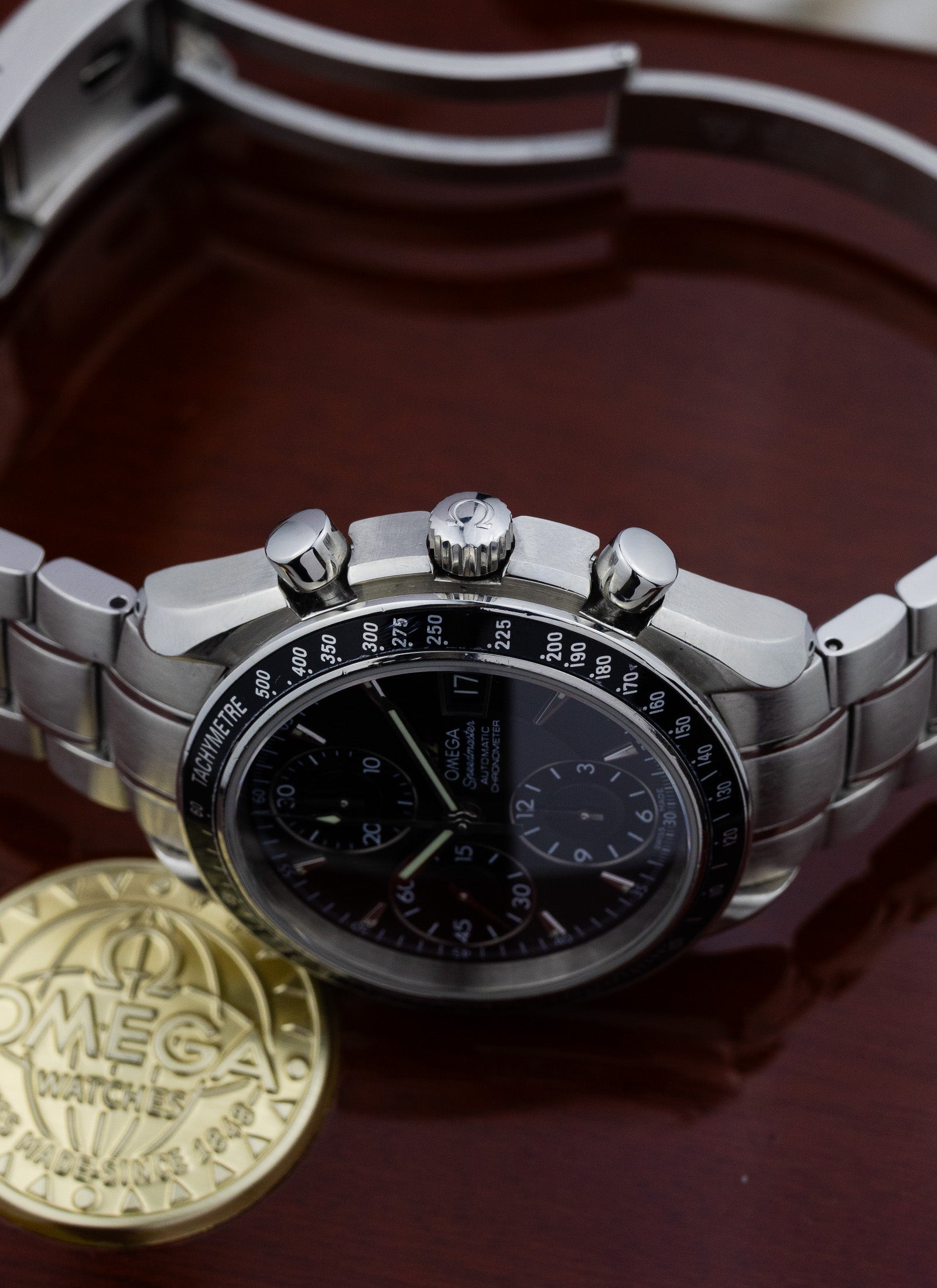 2010s Omega Speedmaster Date 32105000 Full Set
