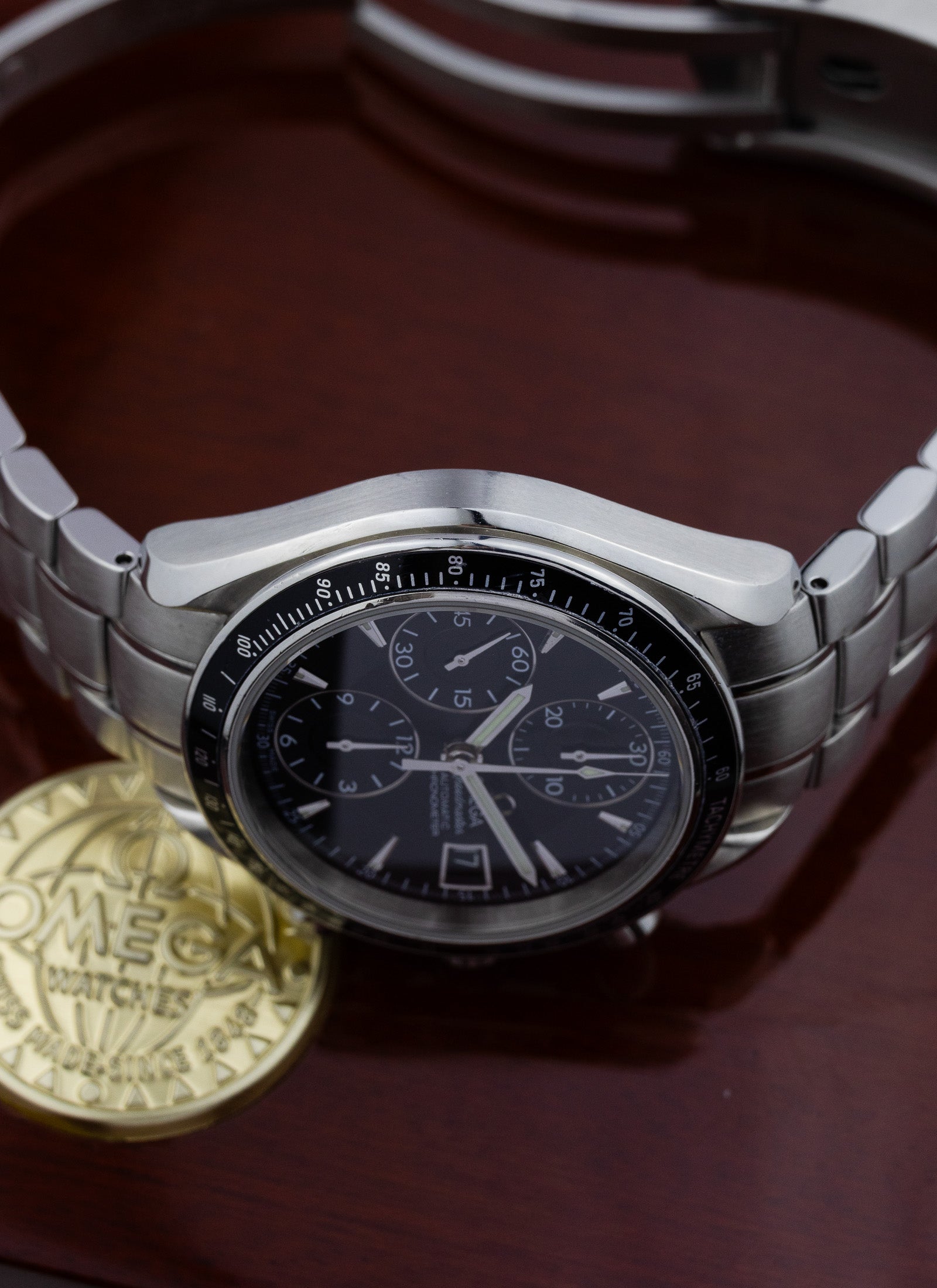 2010s Omega Speedmaster Date 32105000 Full Set