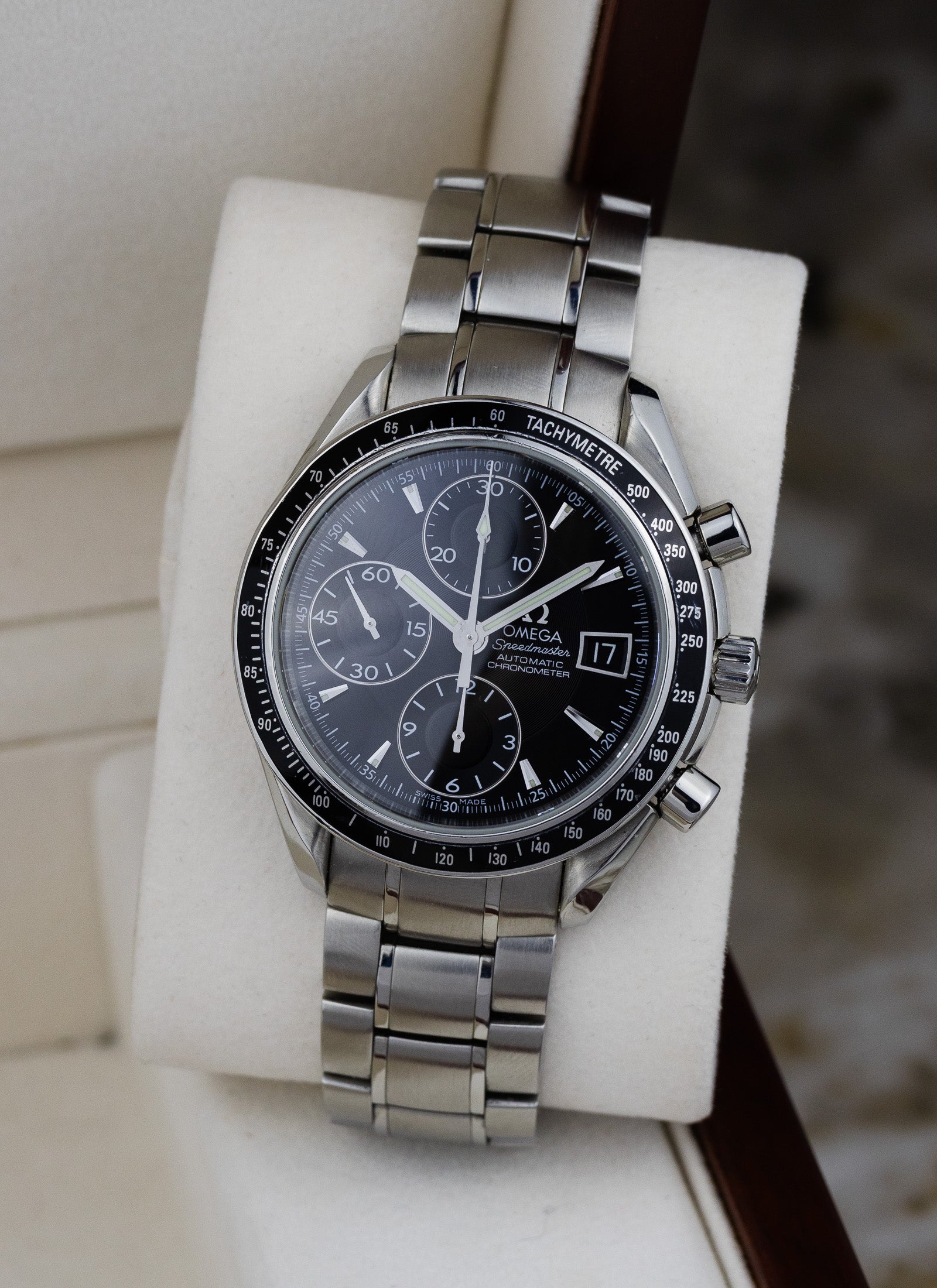 2010s Omega Speedmaster Date 32105000 Full Set