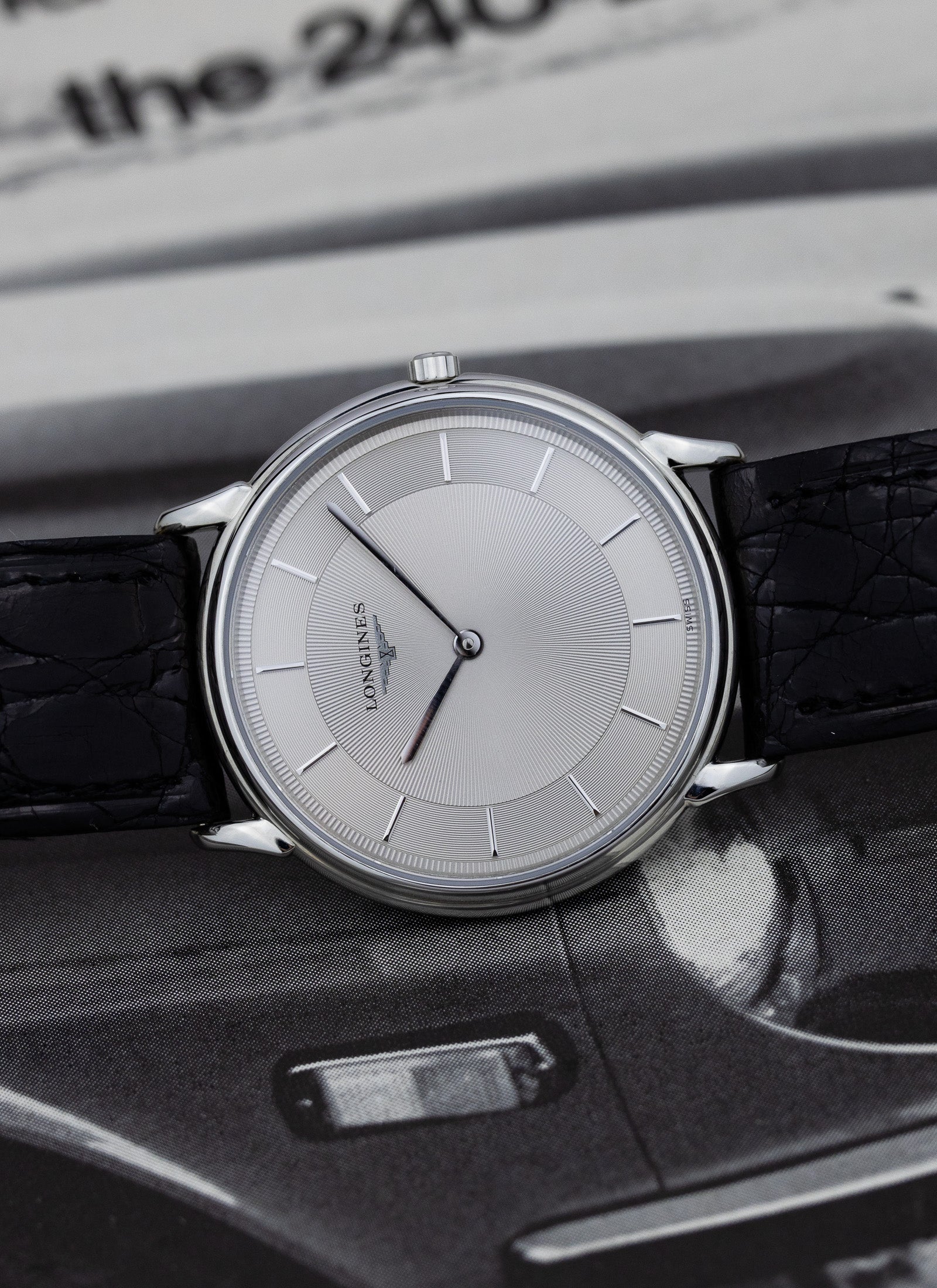 1990s Longines La Grande Classique Guilloche L4.676.4 cal. L150.2