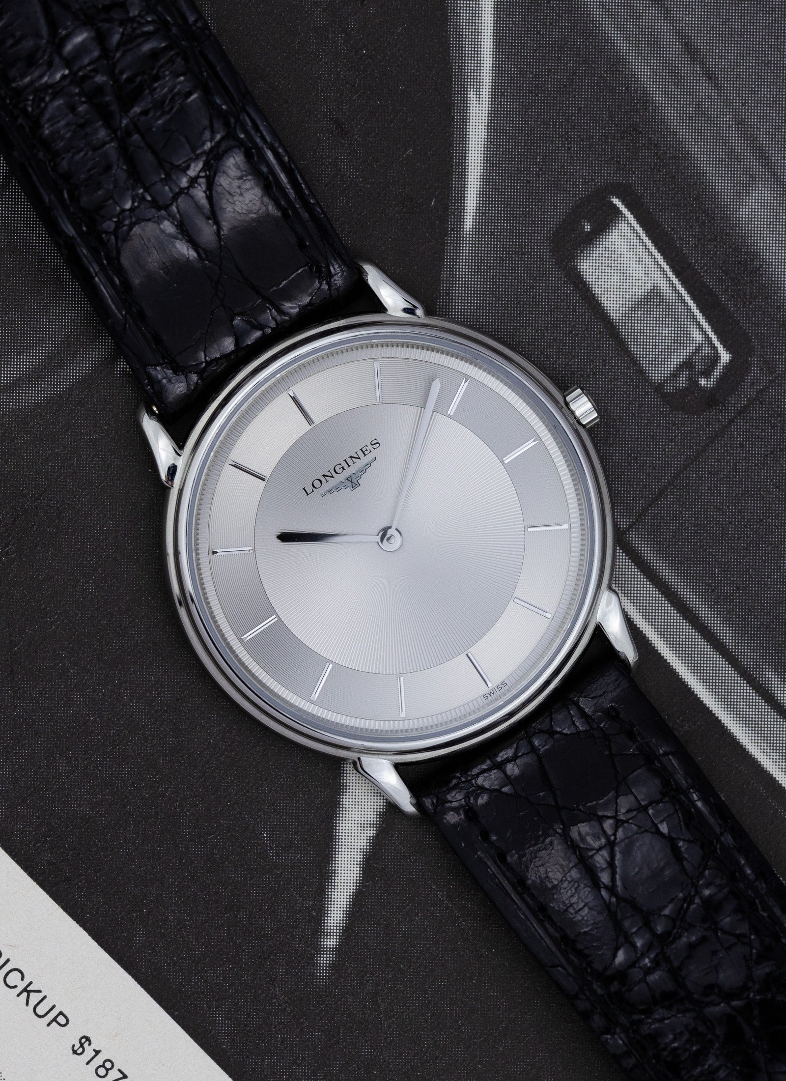 1990s Longines La Grande Classique Guilloche L4.676.4 cal. L150.2