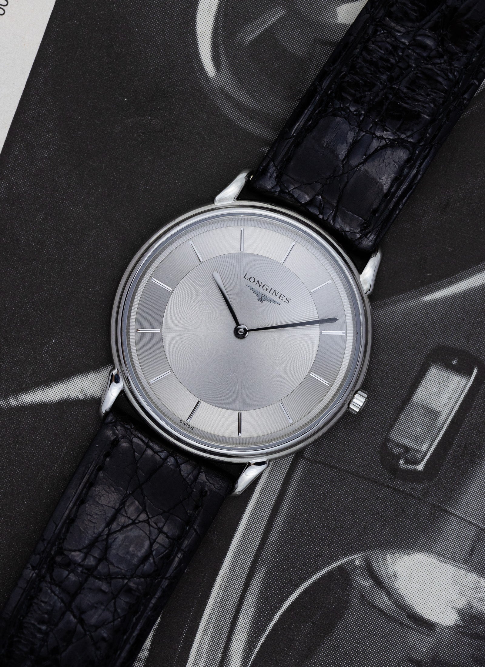 1990s Longines La Grande Classique Guilloche L4.676.4 cal. L150.2