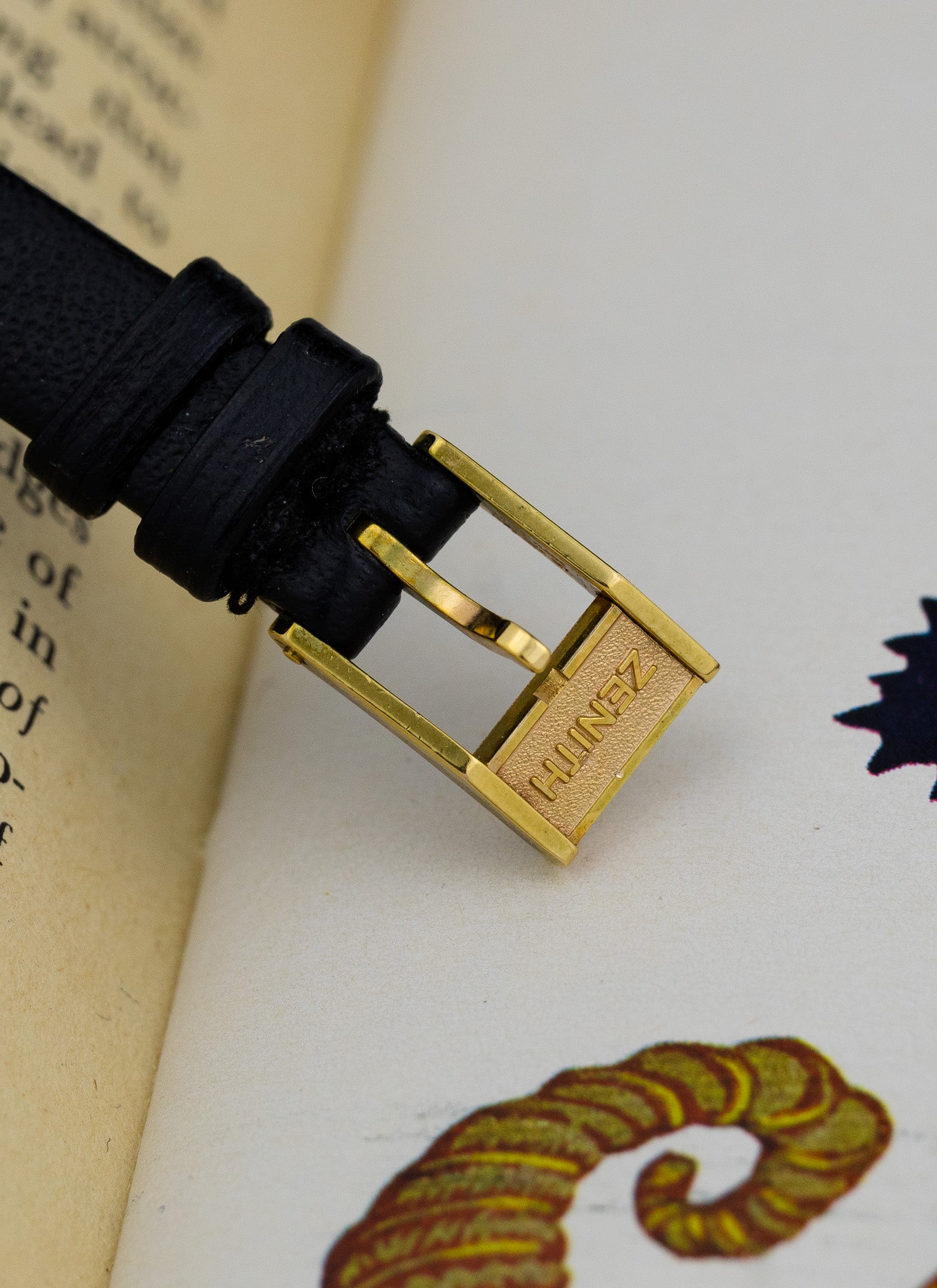 1960s 18K NOS Zenith Cocktail Watch