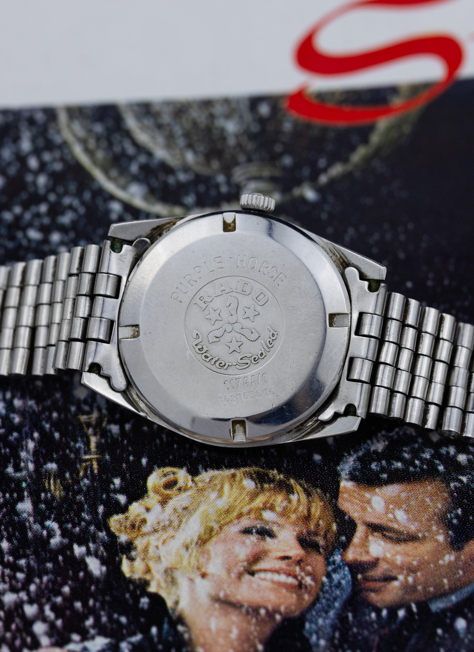 1960s Rado Purple Horse "Datejust"