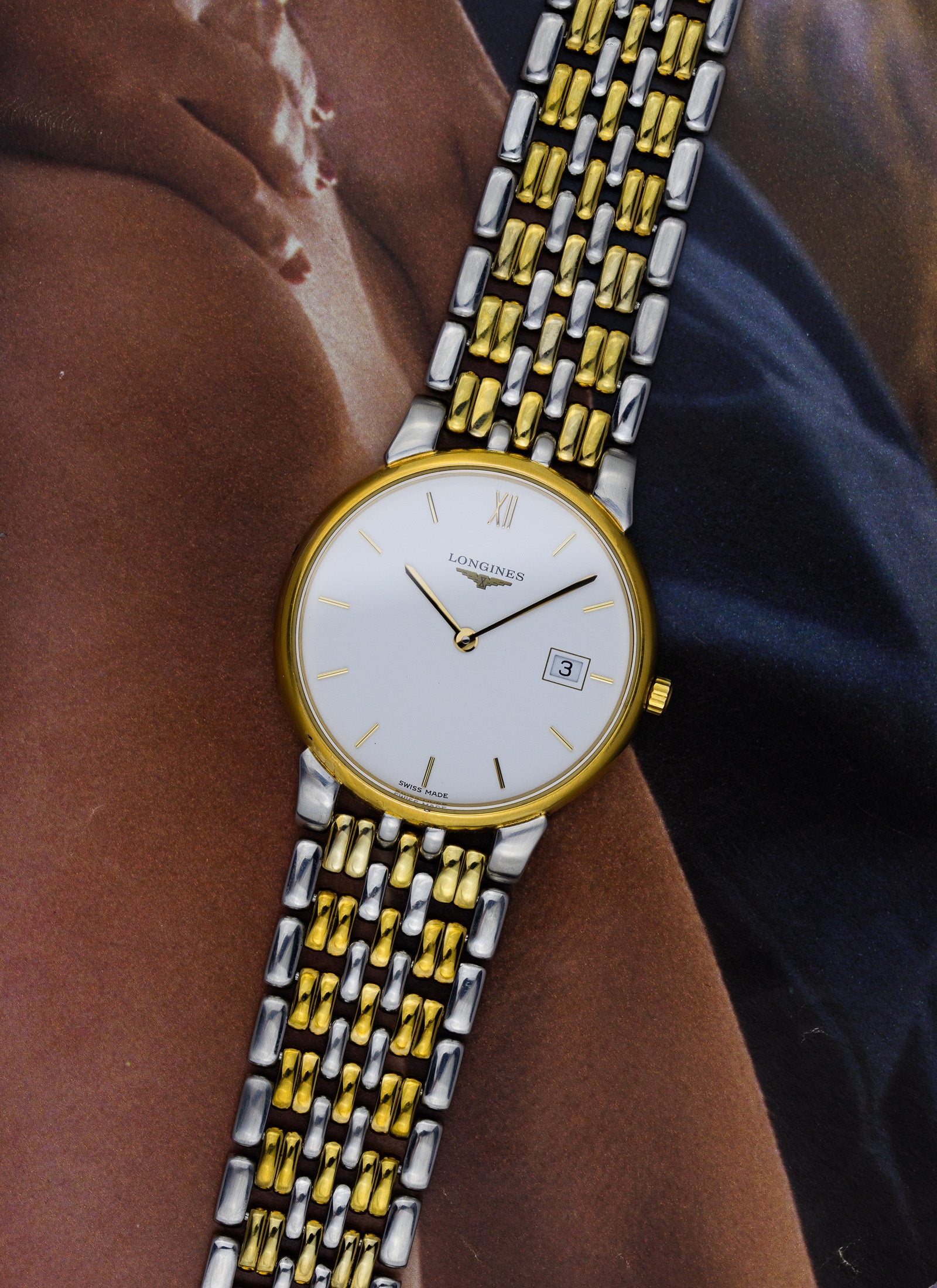 1990s Longines Flagship Bicolor L5.632.3