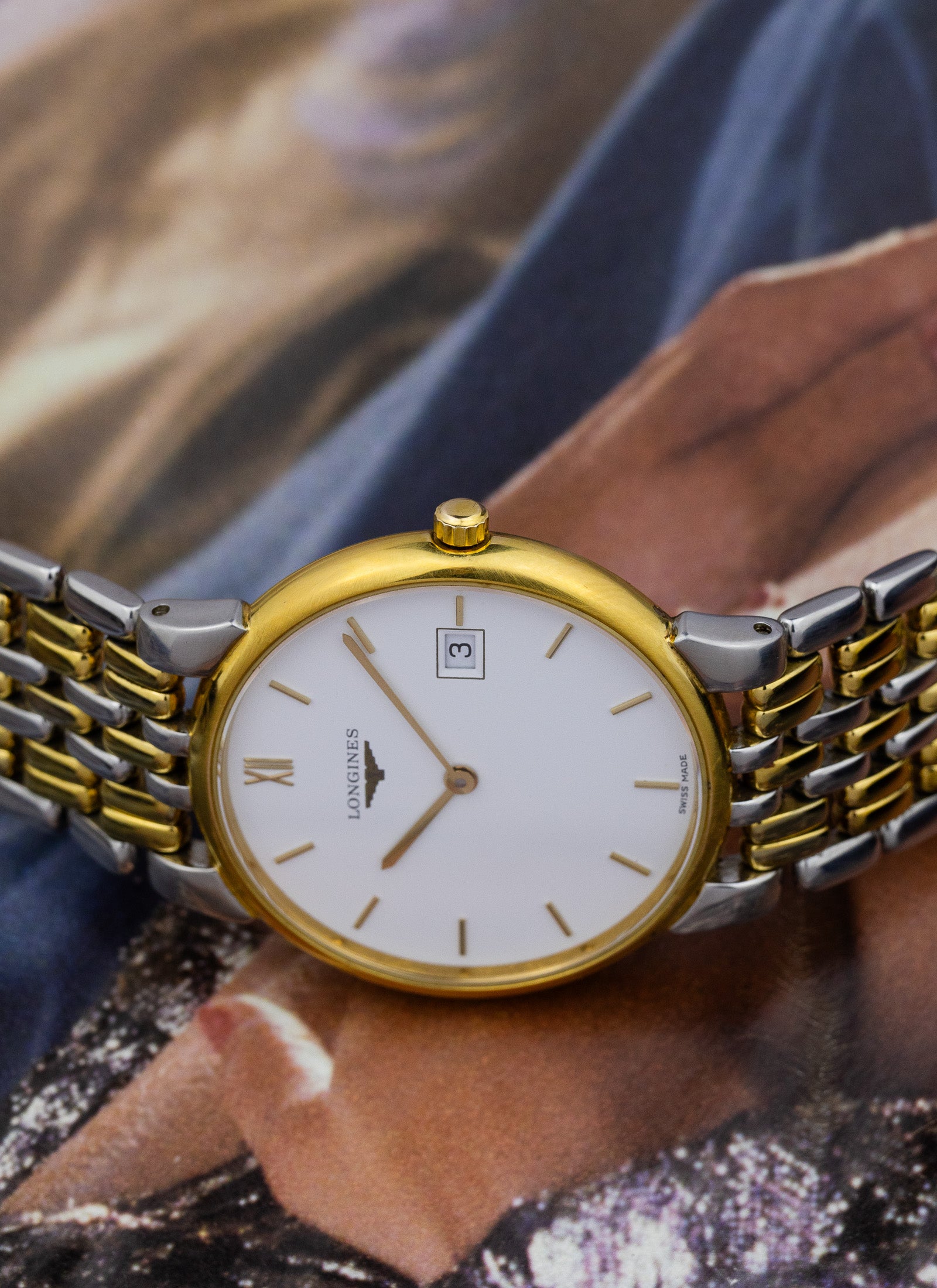 1990s Longines Flagship Bicolor L5.632.3
