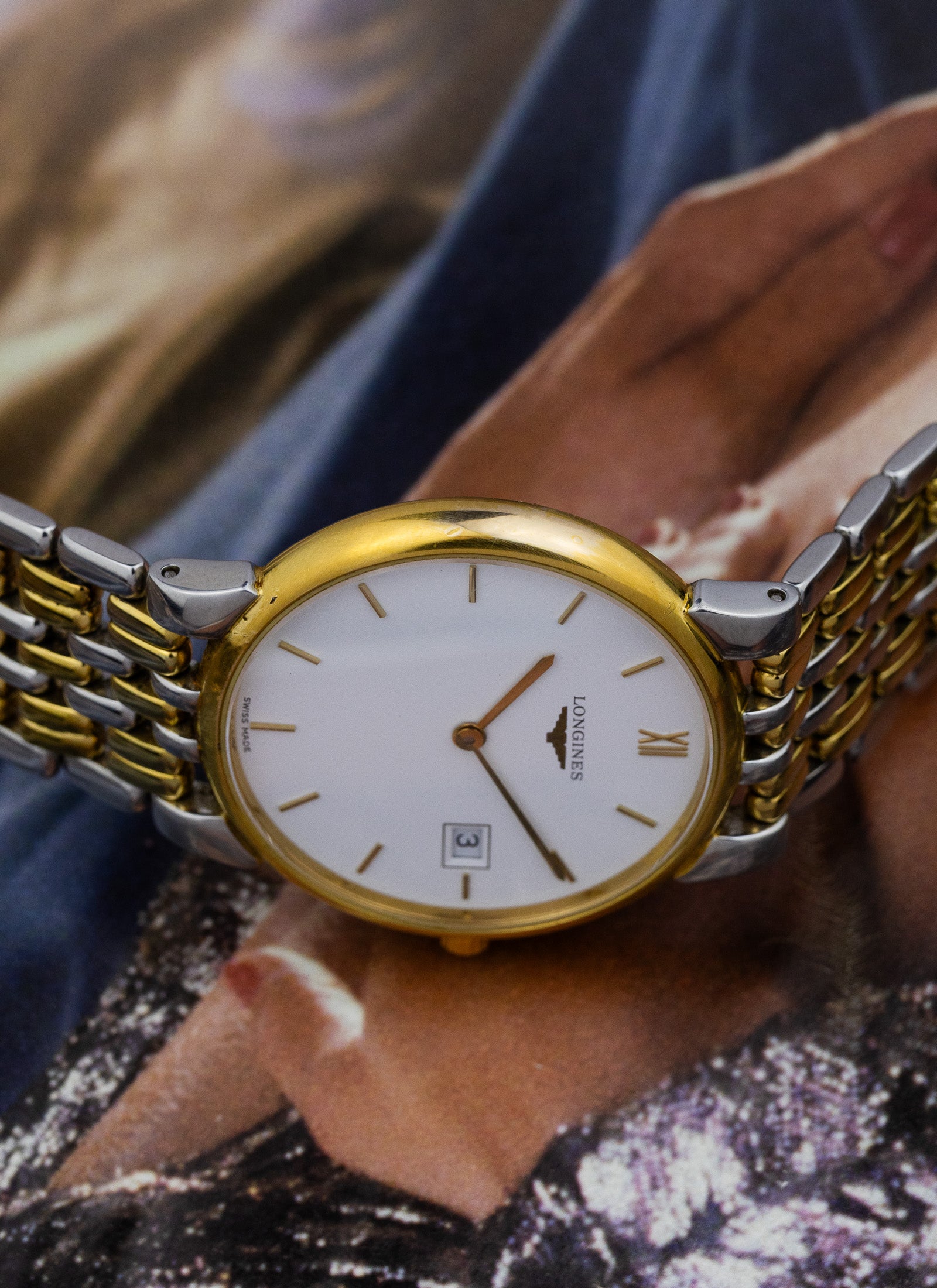 1990s Longines Flagship Bicolor L5.632.3