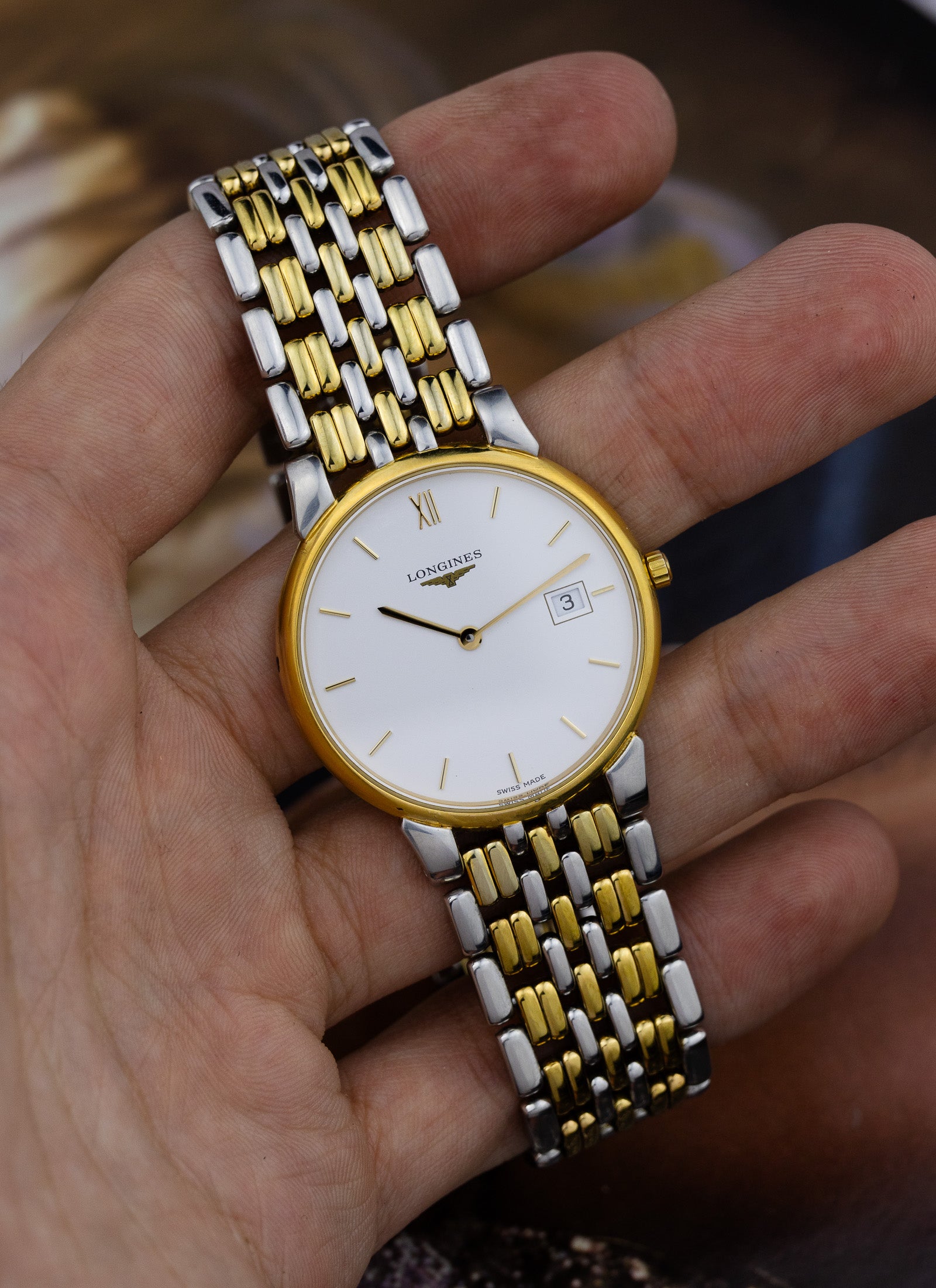 1990s Longines Flagship Bicolor L5.632.3
