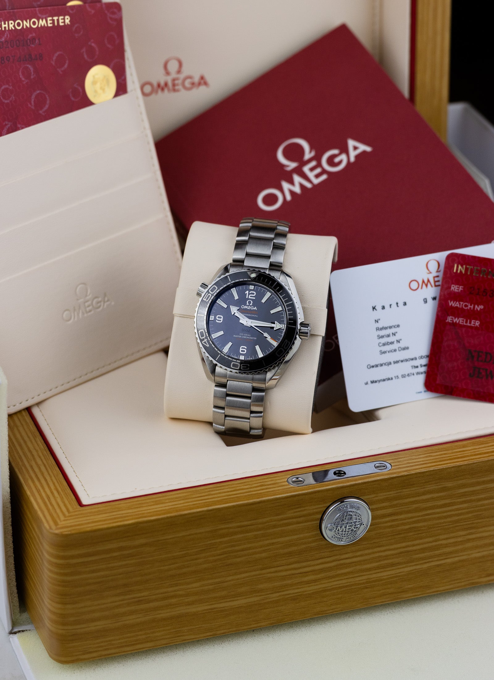 2024 Omega Seamaster Planet Ocean 21530402001001 Full Set