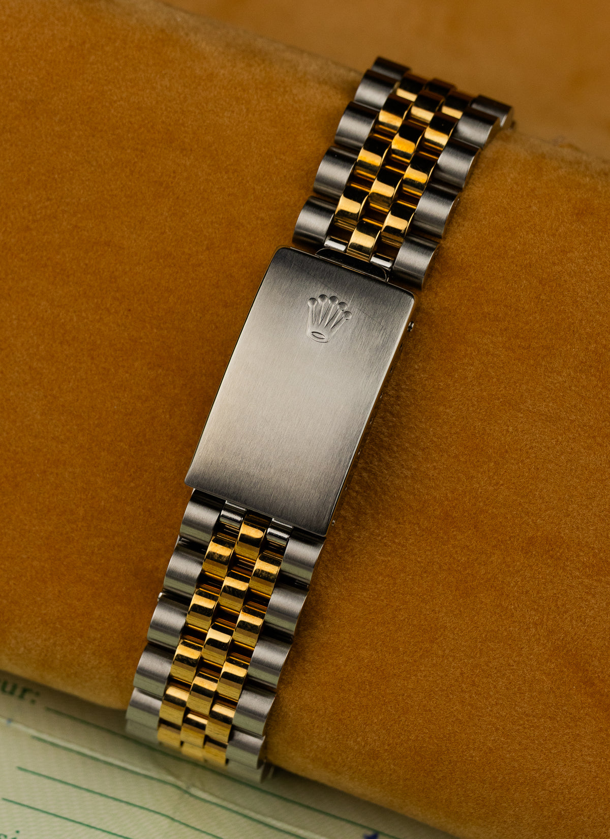1991 Rolex Datejust Bicolor Champagne Dial 16233 Serviced Full Set