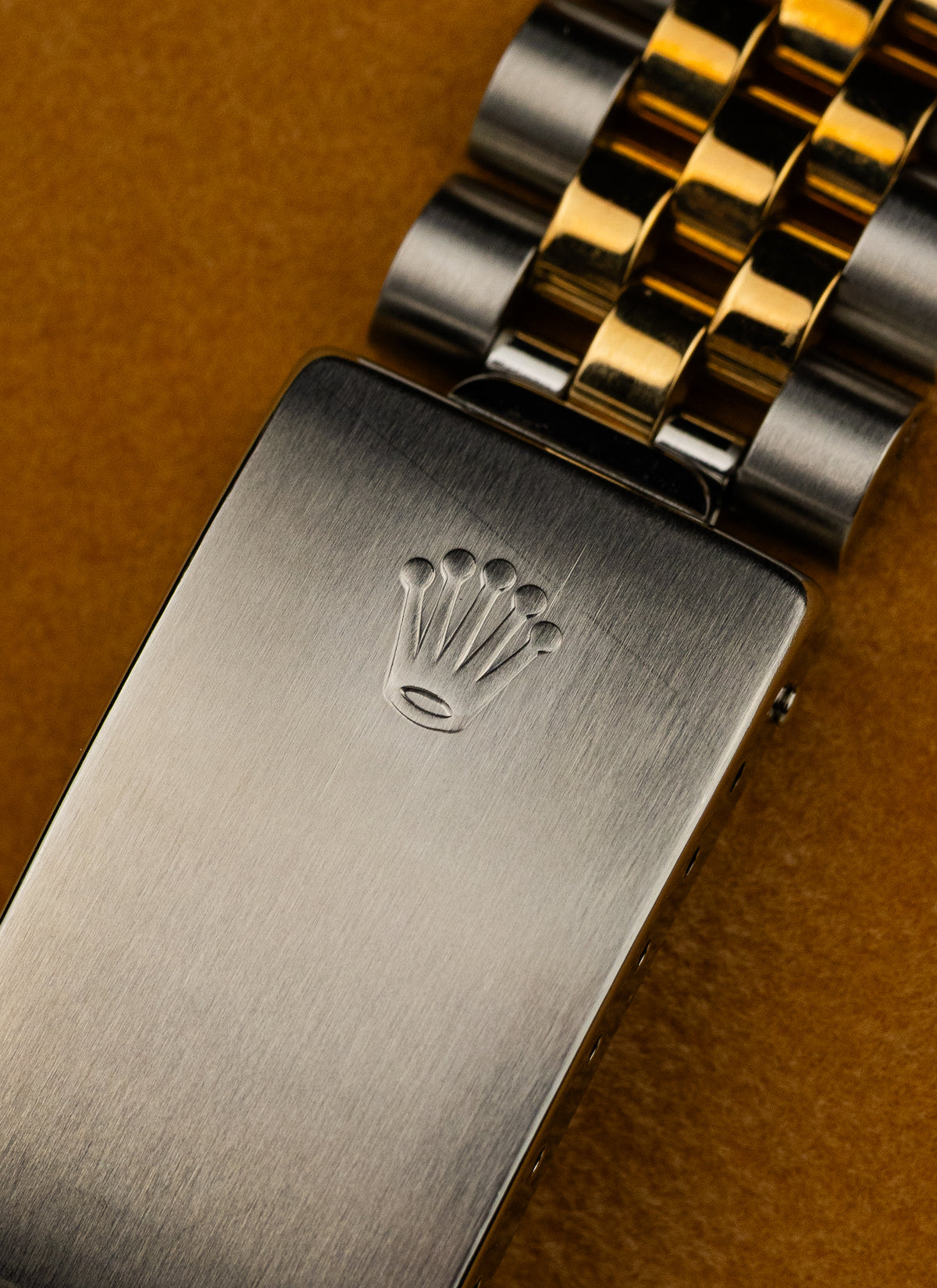 1991 Rolex Datejust Bicolor Champagne Dial 16233 Serviced Full Set