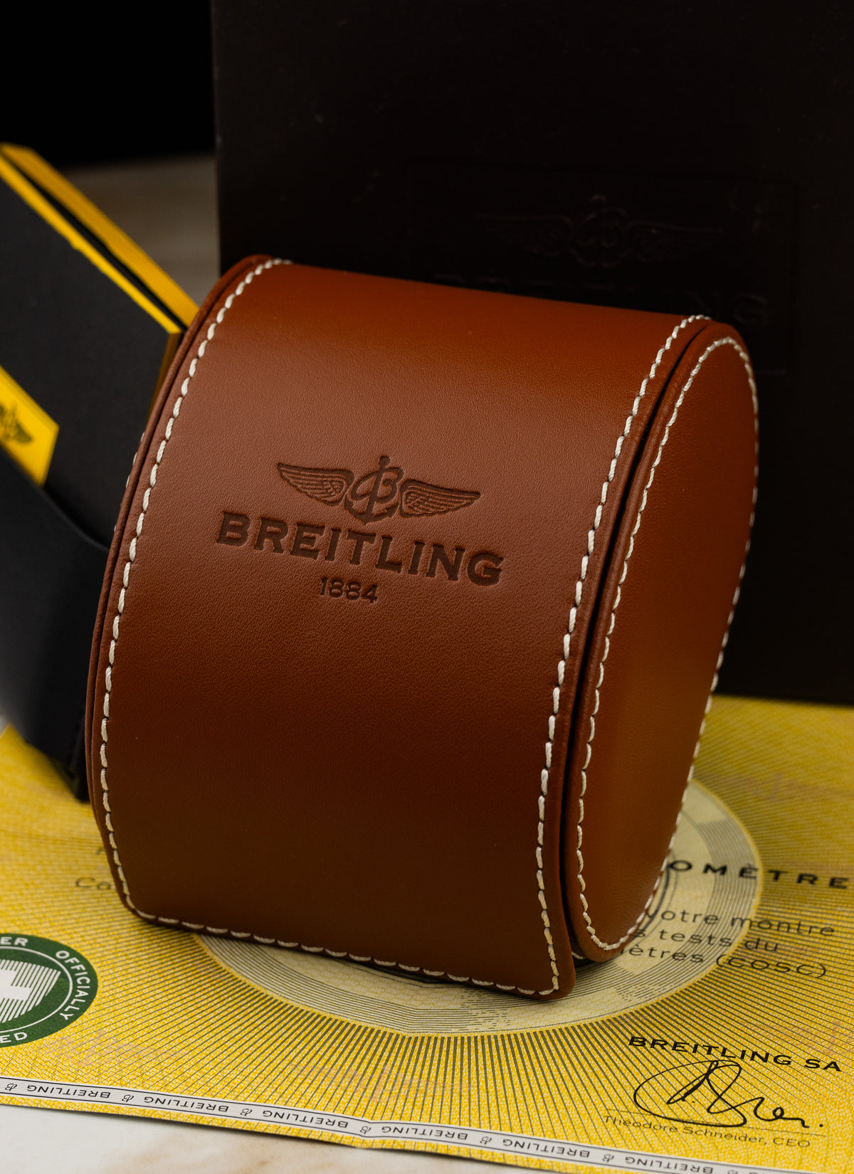 2015 Breitling Chronoliner Y2431012/BE10 Full Set