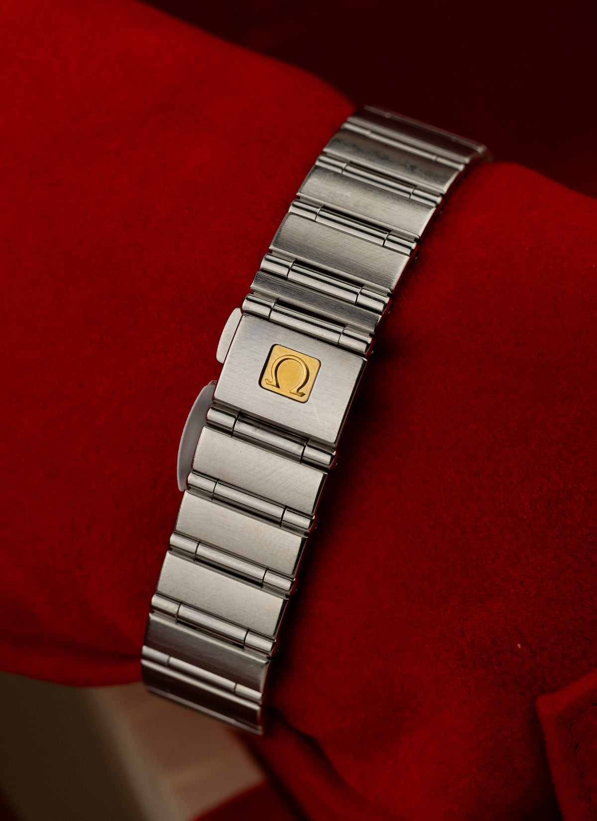1998 Lady Omega Constellation Two-Tone MOP Dial 795.1203 cal. 1456 Box