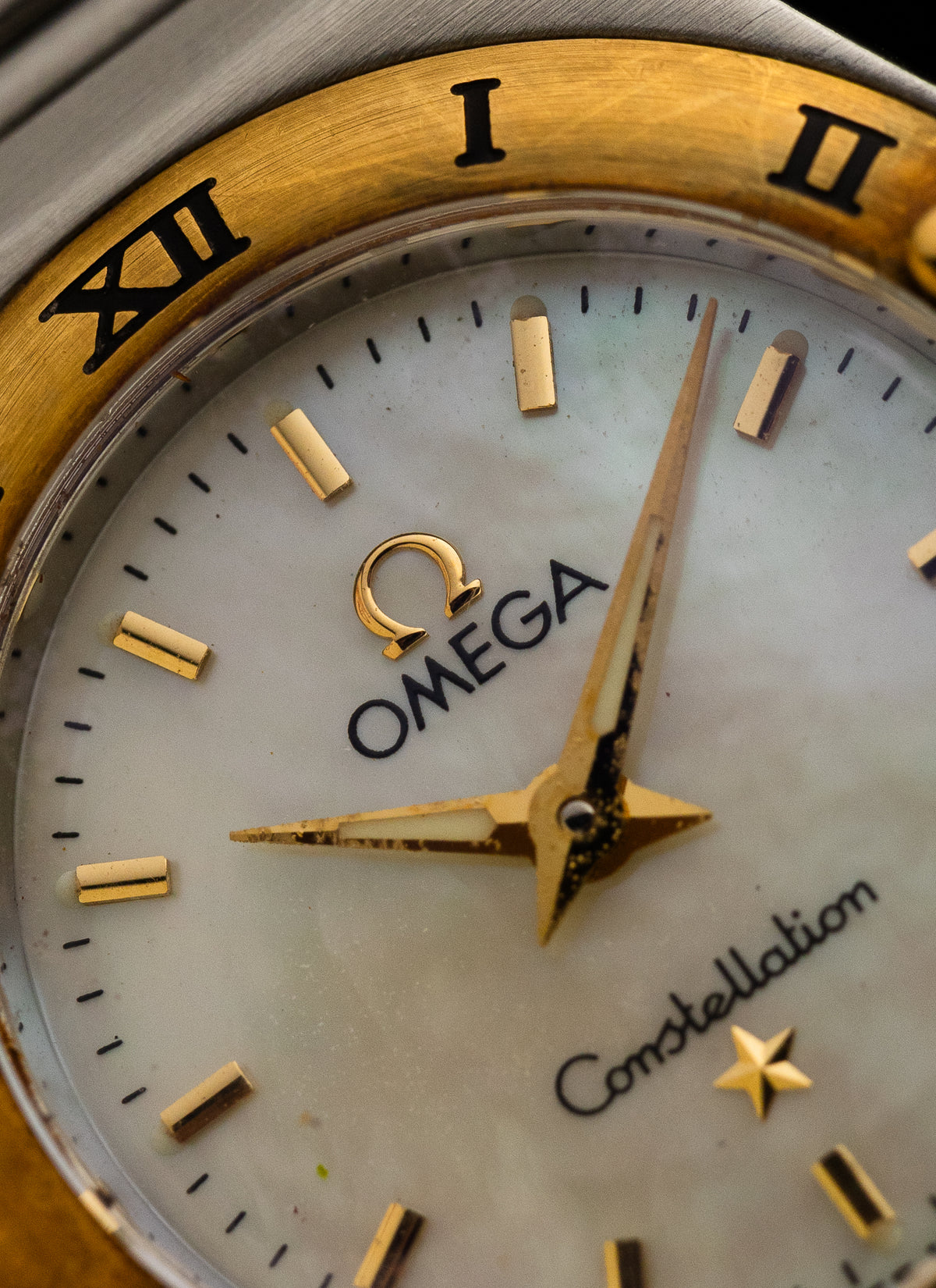 1998 Lady Omega Constellation Manhattan Bicolor MOP 795.1203 cal. 1456 Box