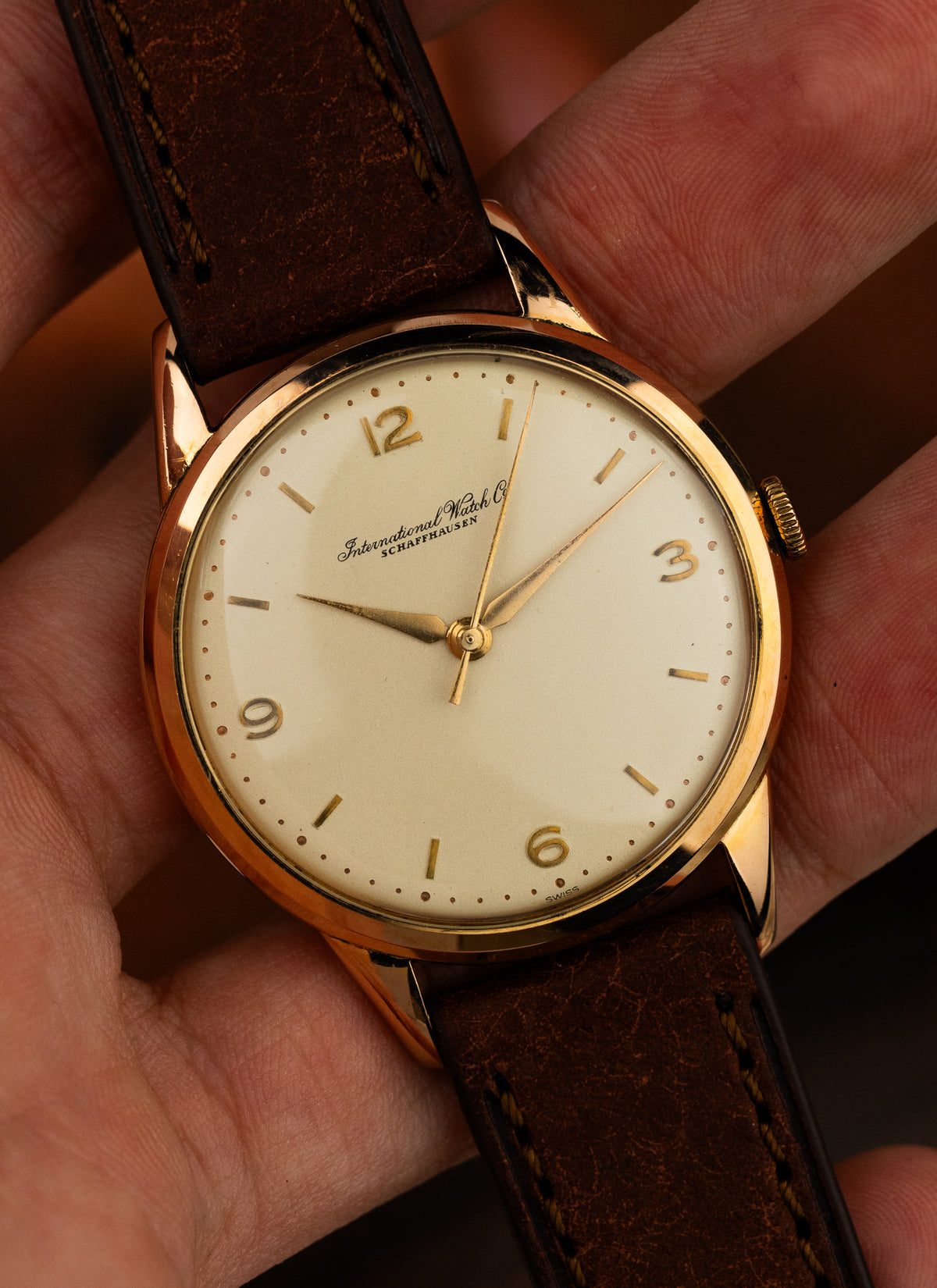 1950s 18K IWC Rose Gold cal. 89