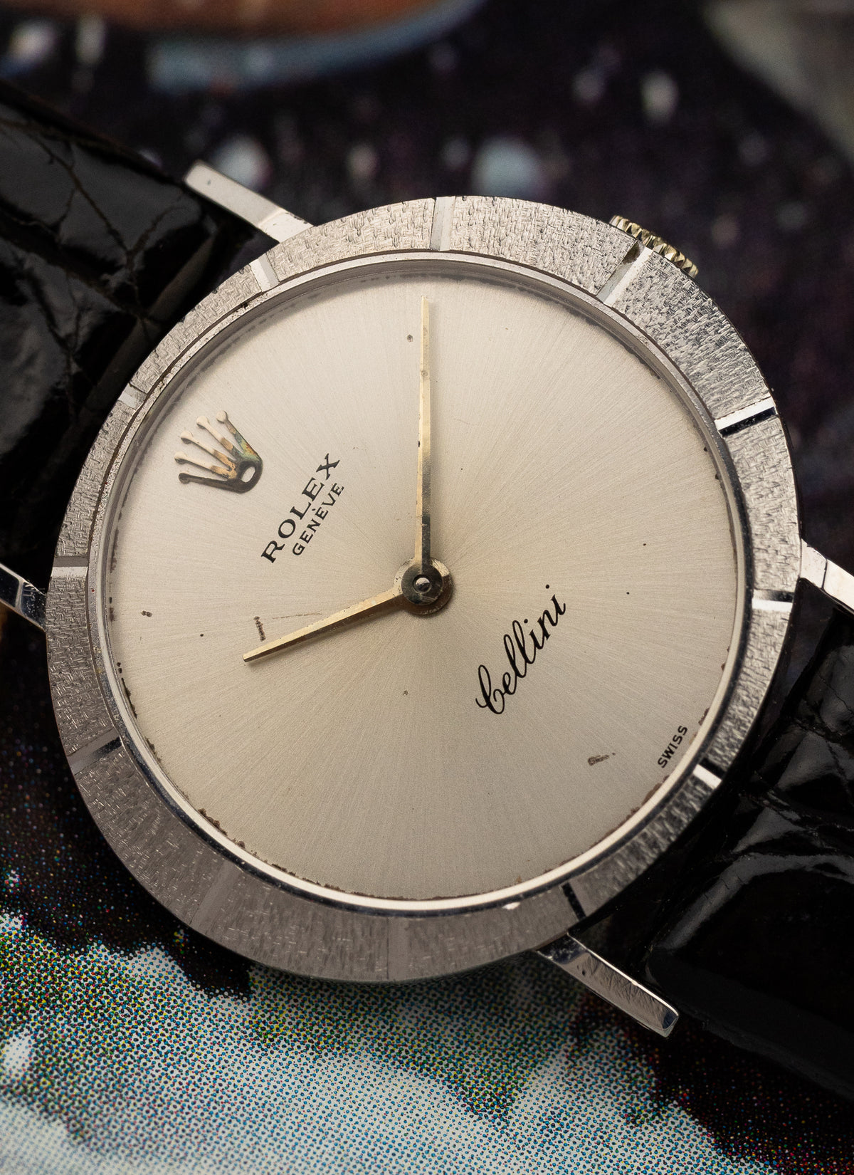 1972 18K Lady Rolex Cellini White Gold 3653