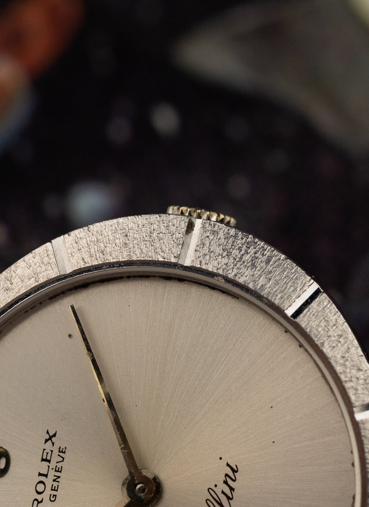 1972 18K Lady Rolex Cellini White Gold 3653