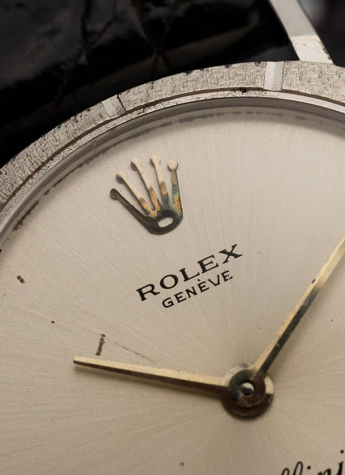 1972 18K Lady Rolex Cellini White Gold 3653