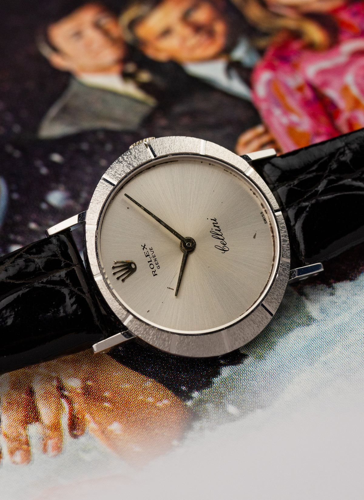 1972 18K Lady Rolex Cellini White Gold 3653