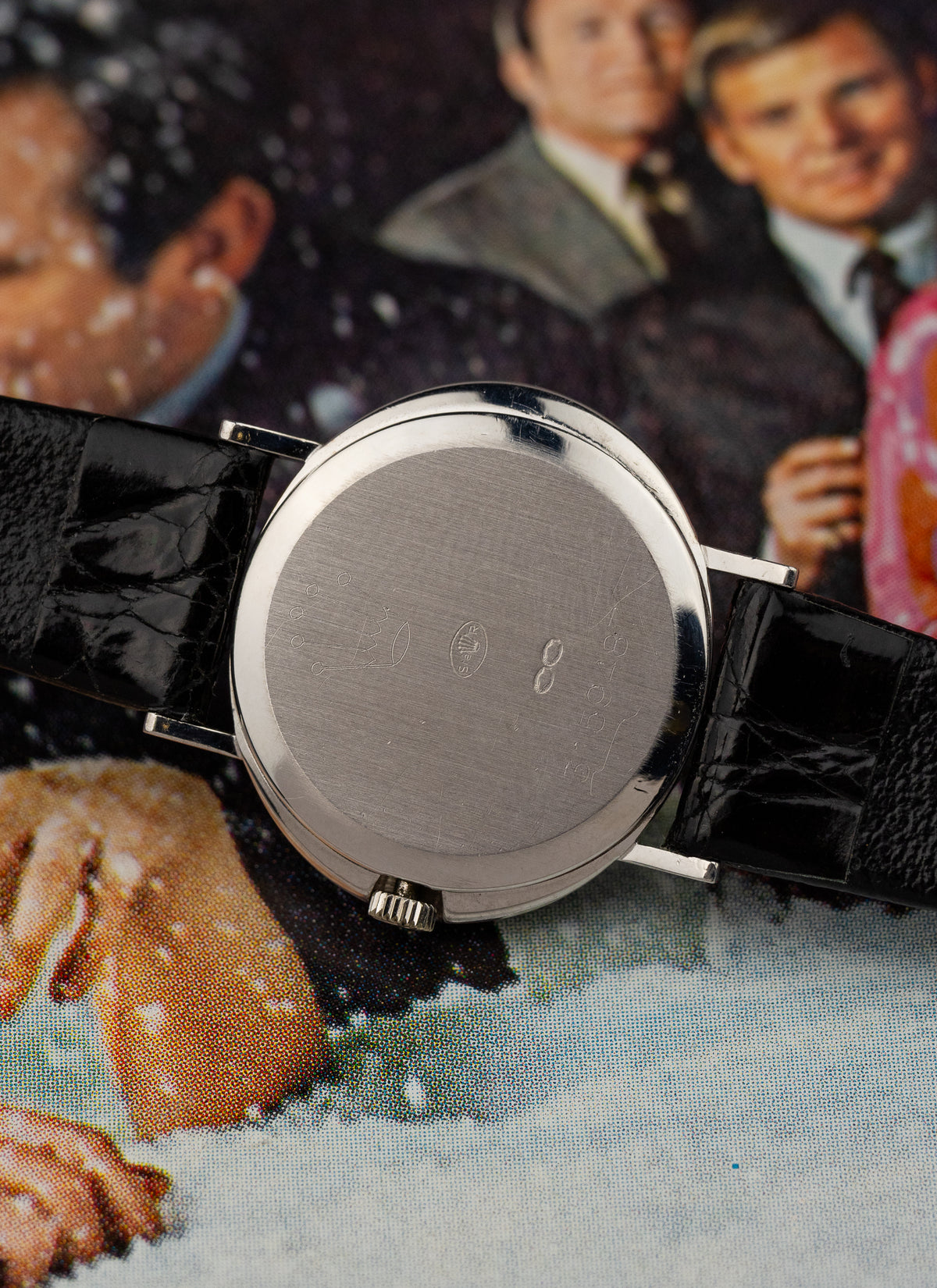 1972 18K Lady Rolex Cellini White Gold 3653