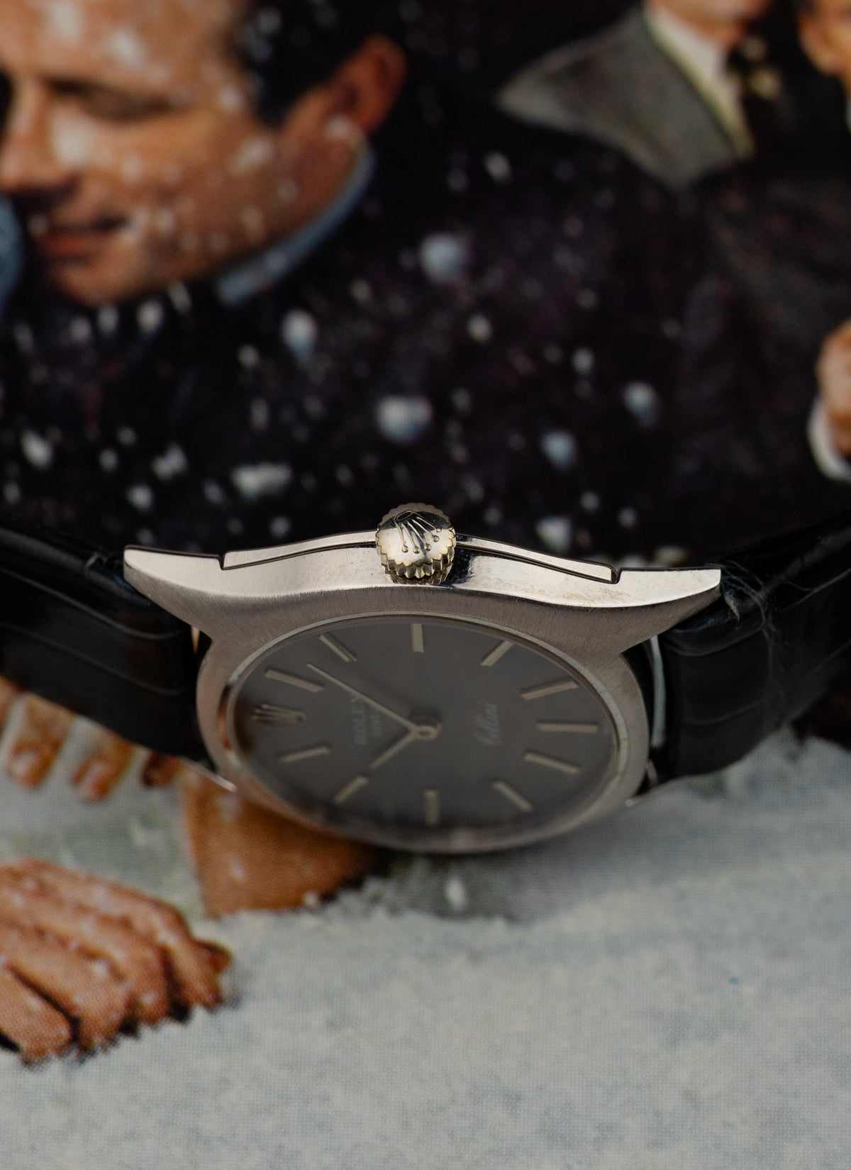 1972 18K Lady Rolex Cellini White Gold 3802 Serviced