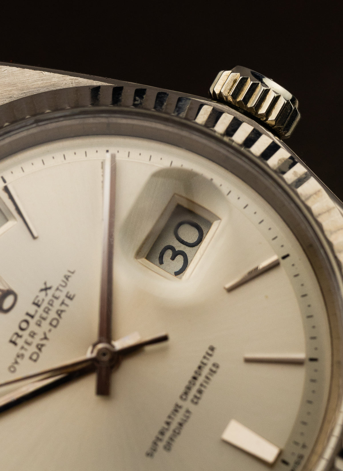 1967 18K Rolex Day-Date White Gold 1803 Serviced