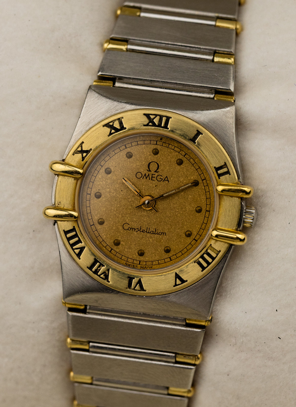 1984 Lady Omega Constellation Manhattan Bicolor 795.0849 cal. 1455 Box