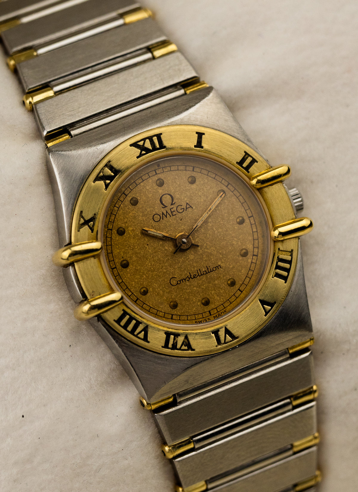 1984 Lady Omega Constellation Manhattan Bicolor 795.0849 cal. 1455 Box