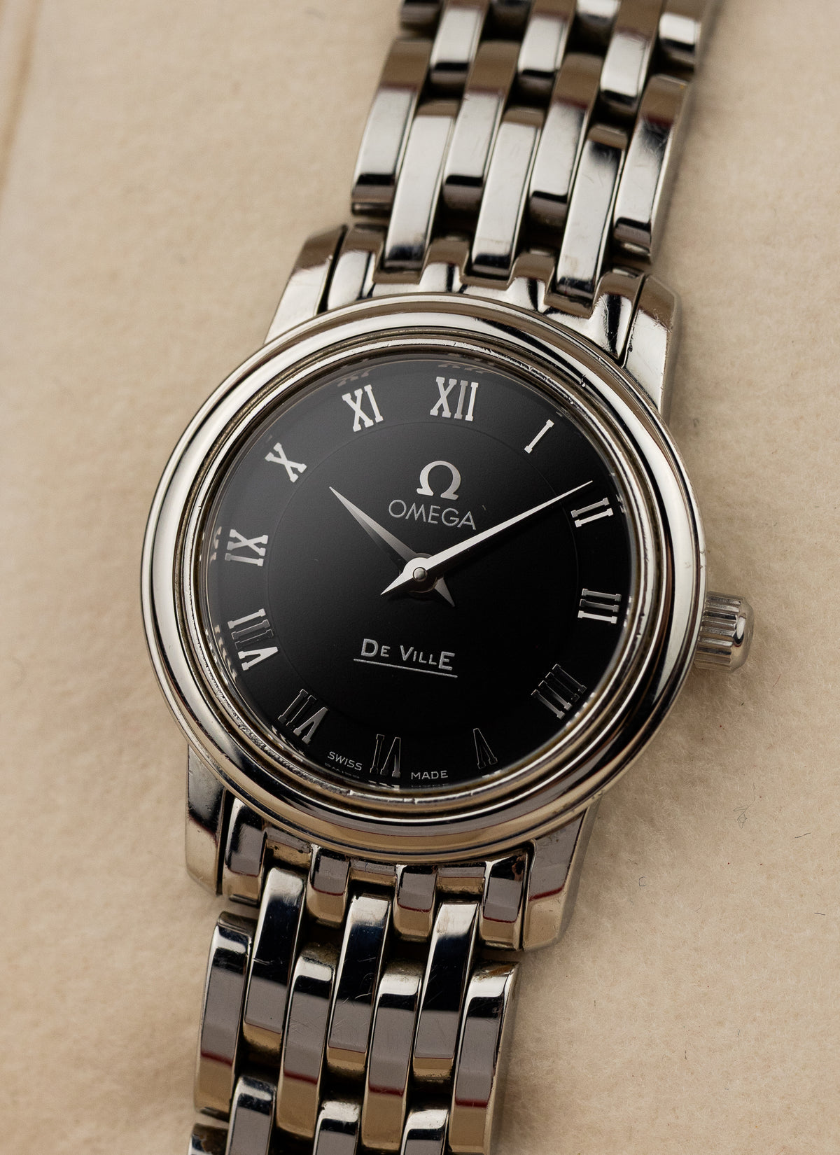 2010s Lady Omega De Ville Prestige 595.1055 cal. 1456 Box