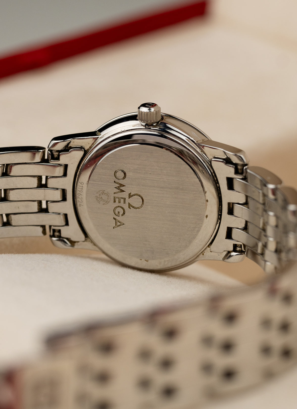 2010s Lady Omega De Ville Prestige 595.1055 cal. 1456 Box