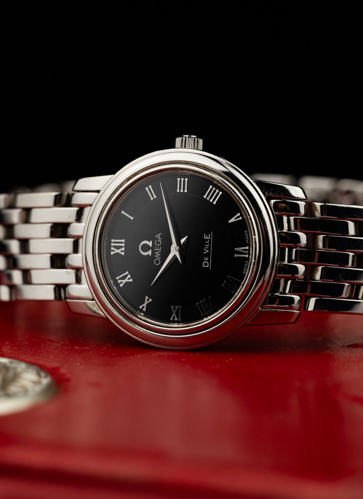2010s Lady Omega De Ville Prestige 595.1055 cal. 1456 Box