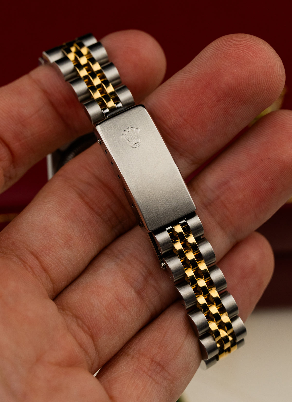 1986 Lady Rolex Datejust Bicolor Champagne Dial 69173 Serviced Full Set