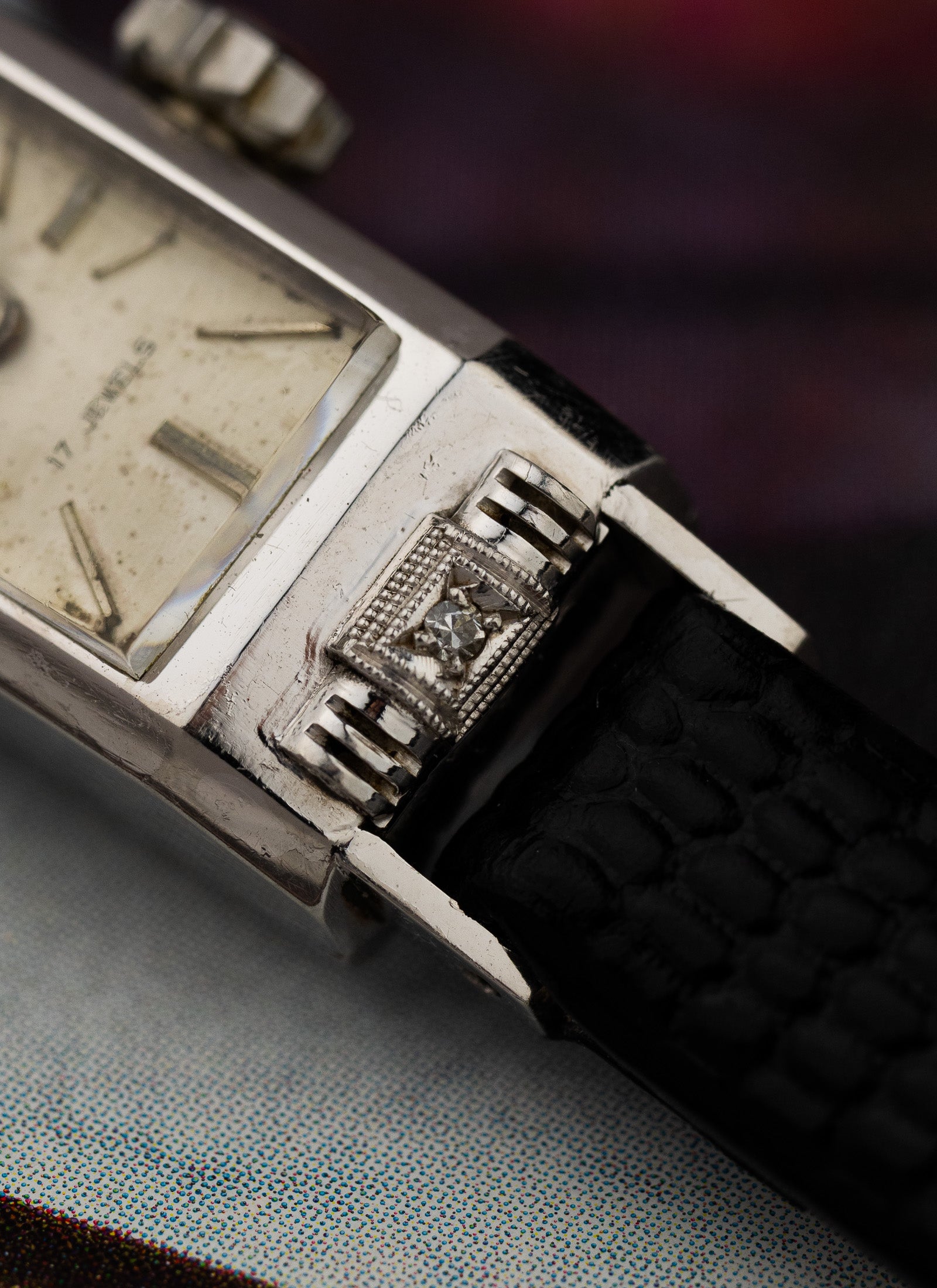 1950s PT950 Lady Nobel Diamonds 2569 cal. 746 Serviced