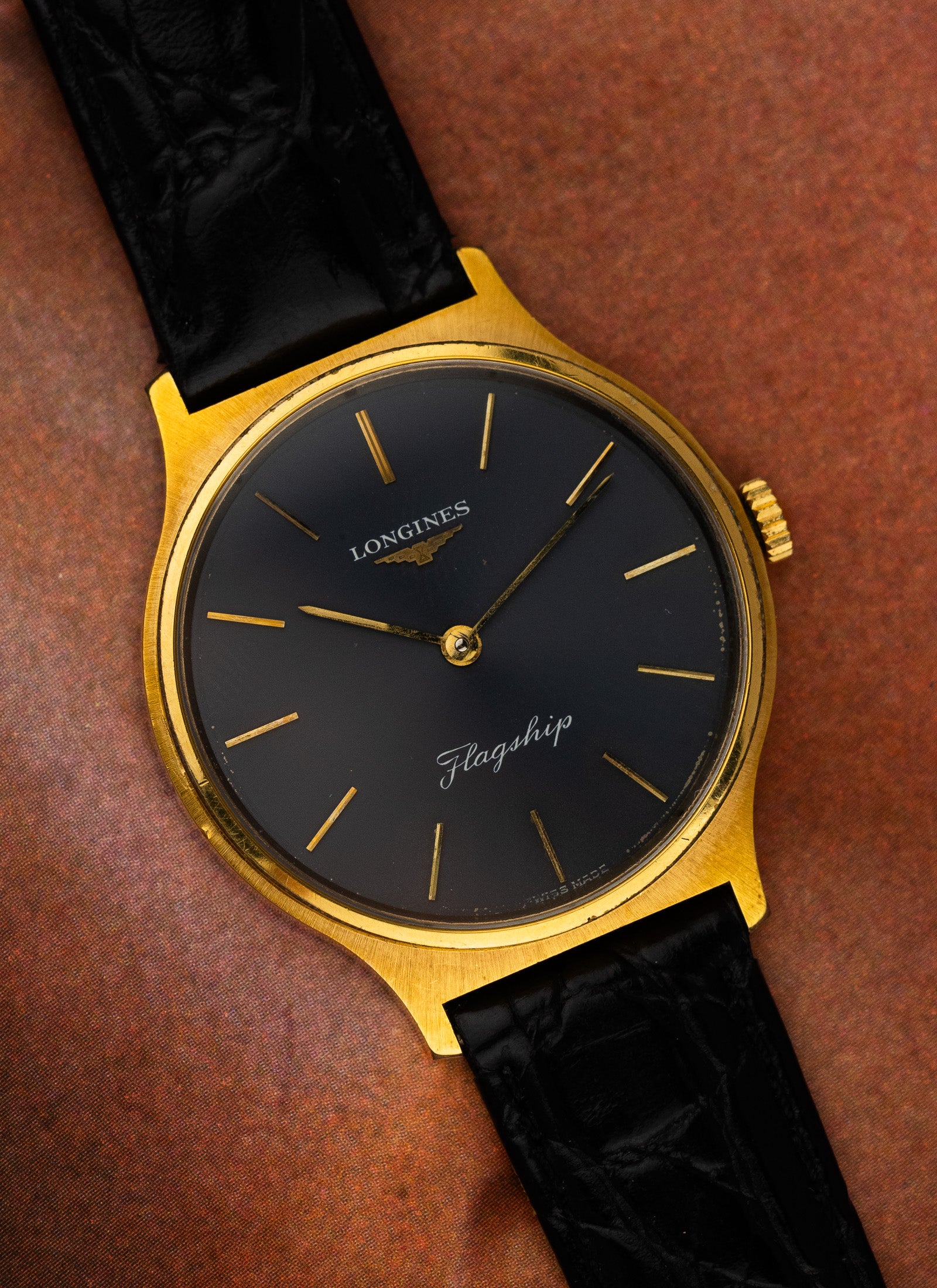 1970s Longines Flagship Grey Dial 43271847 Serviced